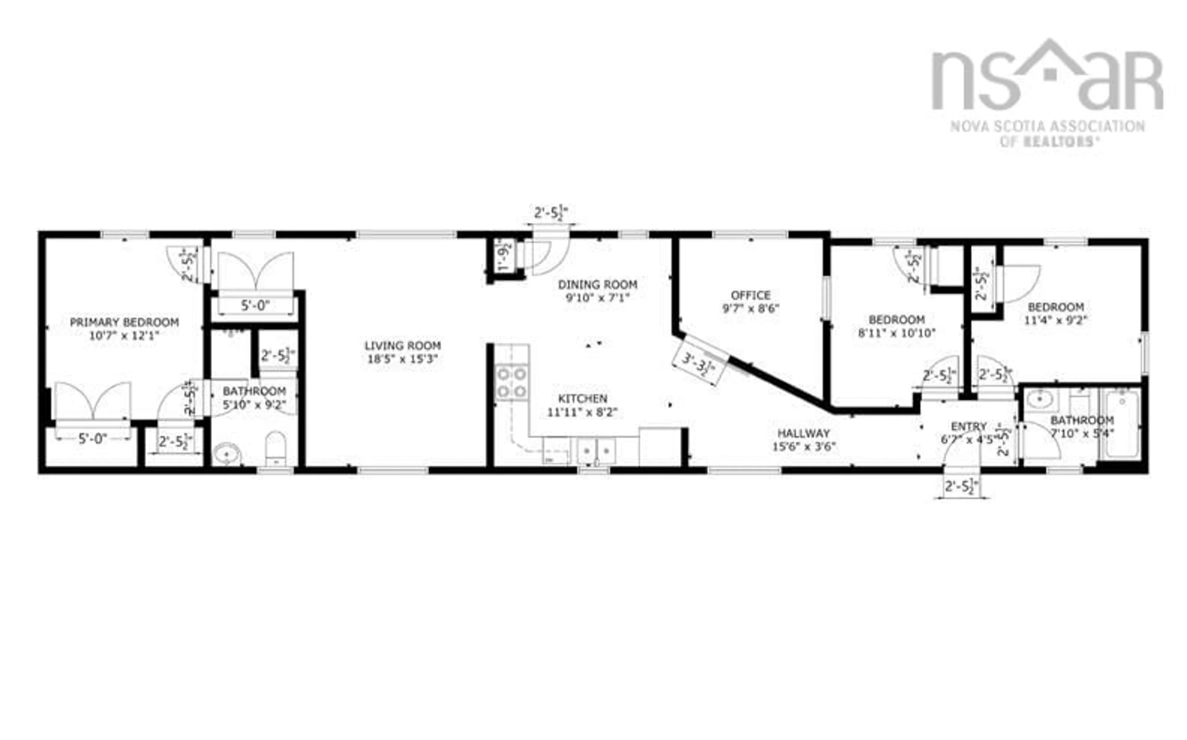 Floor plan for 3 Bonavista Dr, Harrietsfield Nova Scotia B3V 0B7
