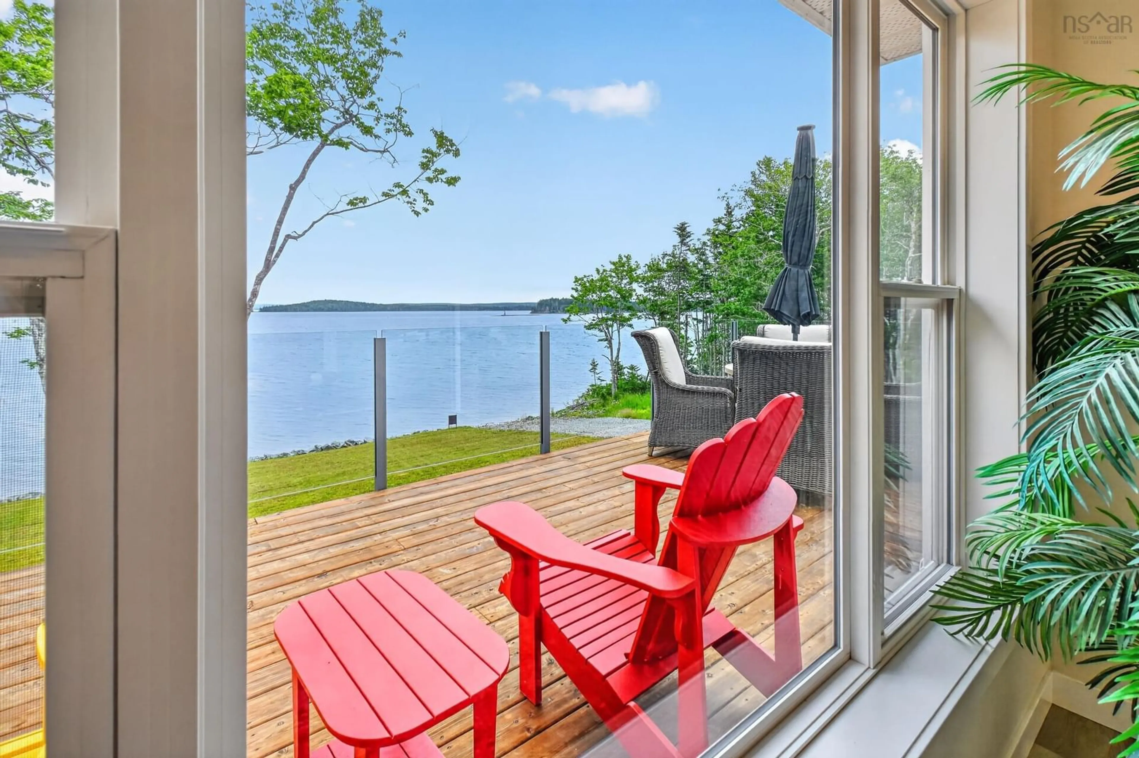 Patio, water/lake/river/ocean view for 259 Maple Drive, Cape George Nova Scotia B0E 3B0