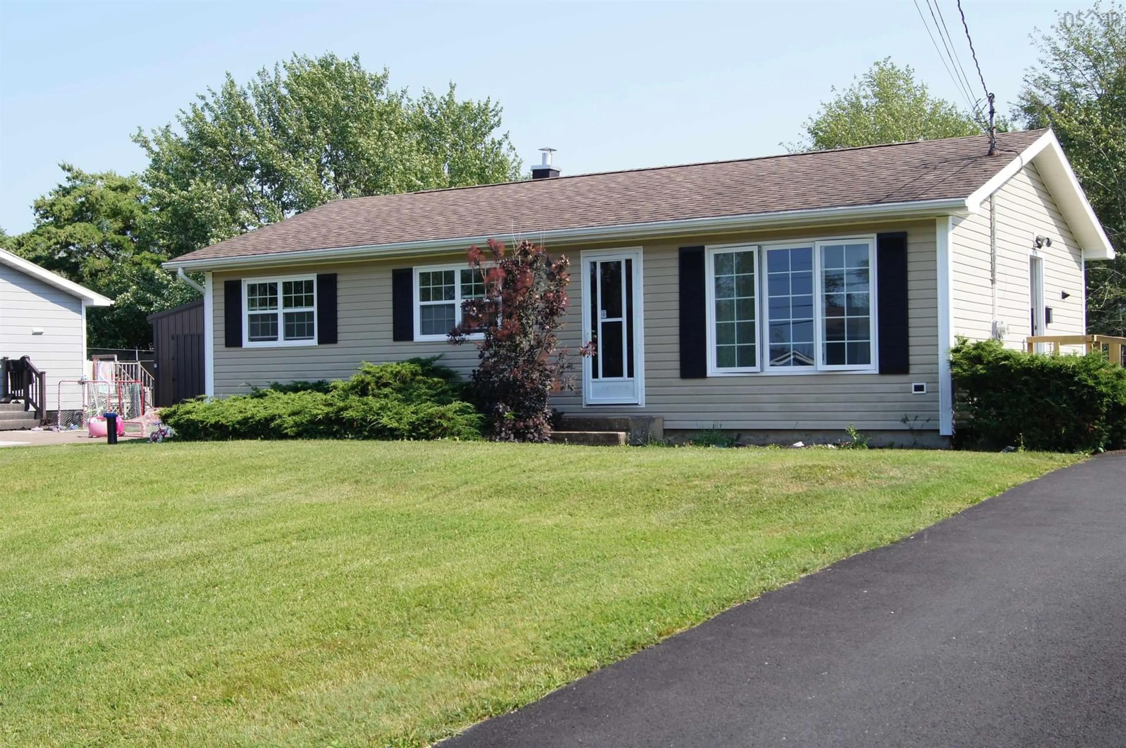Home with vinyl exterior material, street for 15 Montery Dr, Salmon River Nova Scotia B2N 5S4