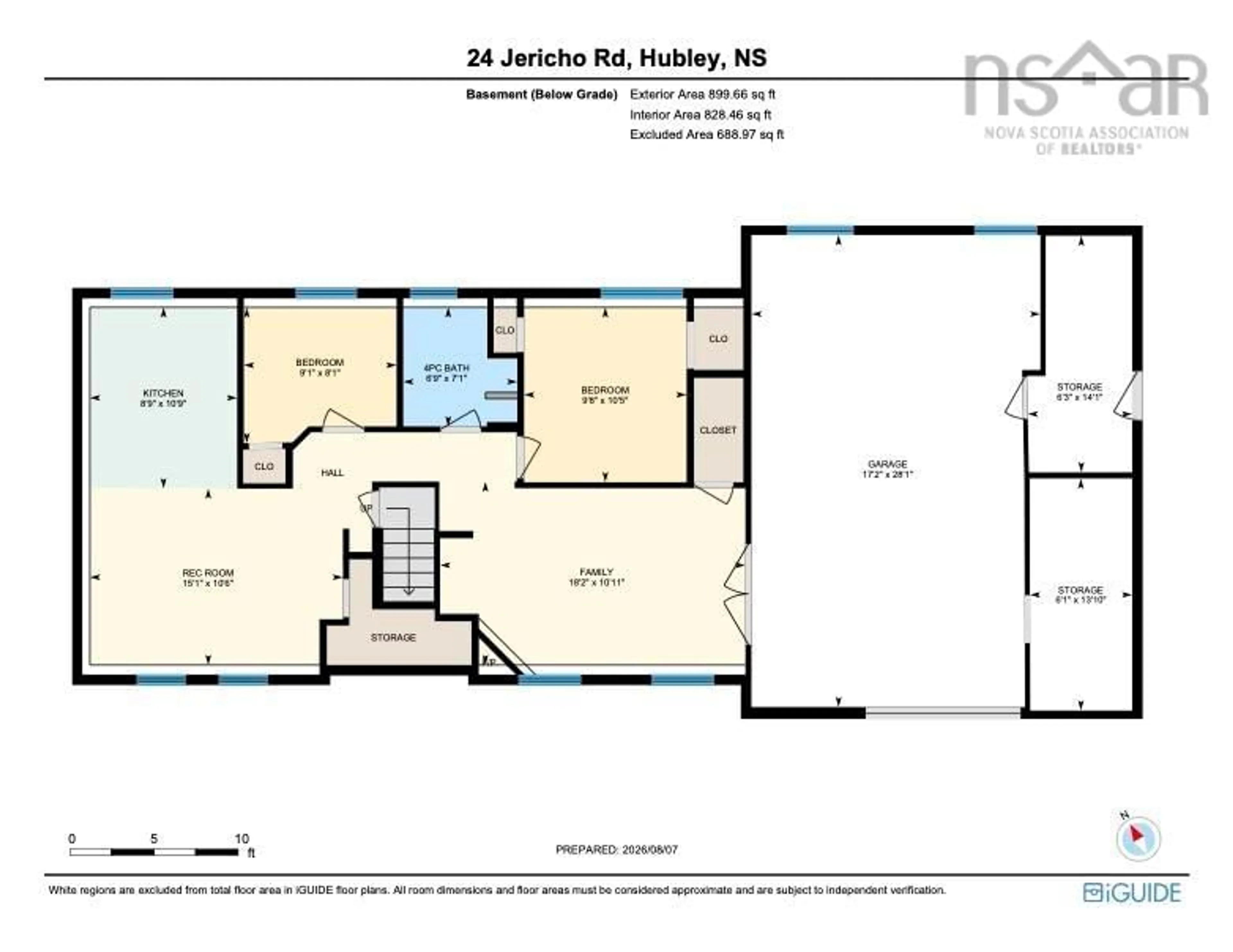 Floor plan for 24 Jericho Rd, Hubley Nova Scotia B3Z 1B9