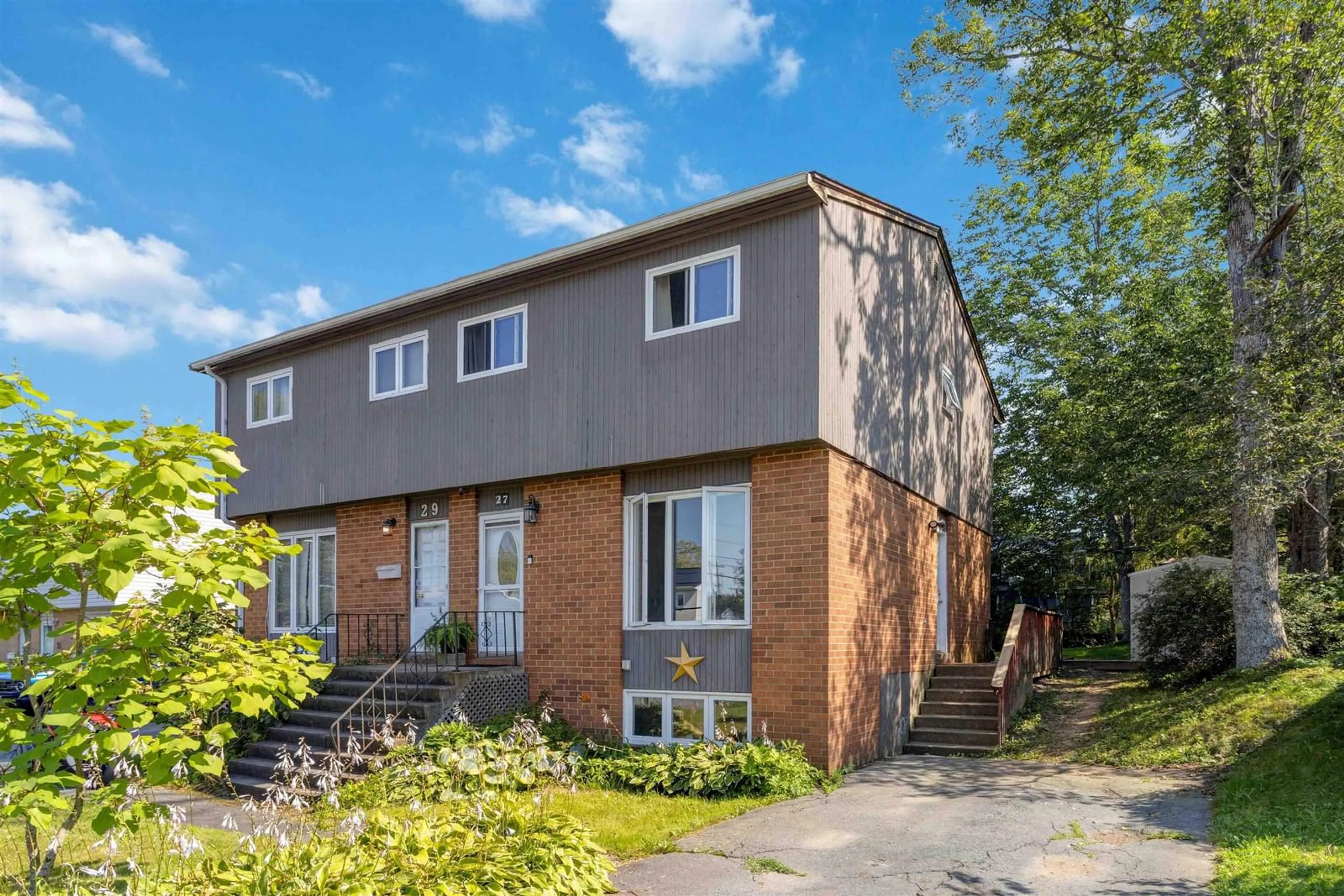 Home with brick exterior material, street for 27 Armbro Lane, Cole Harbour Nova Scotia B2V 1N9