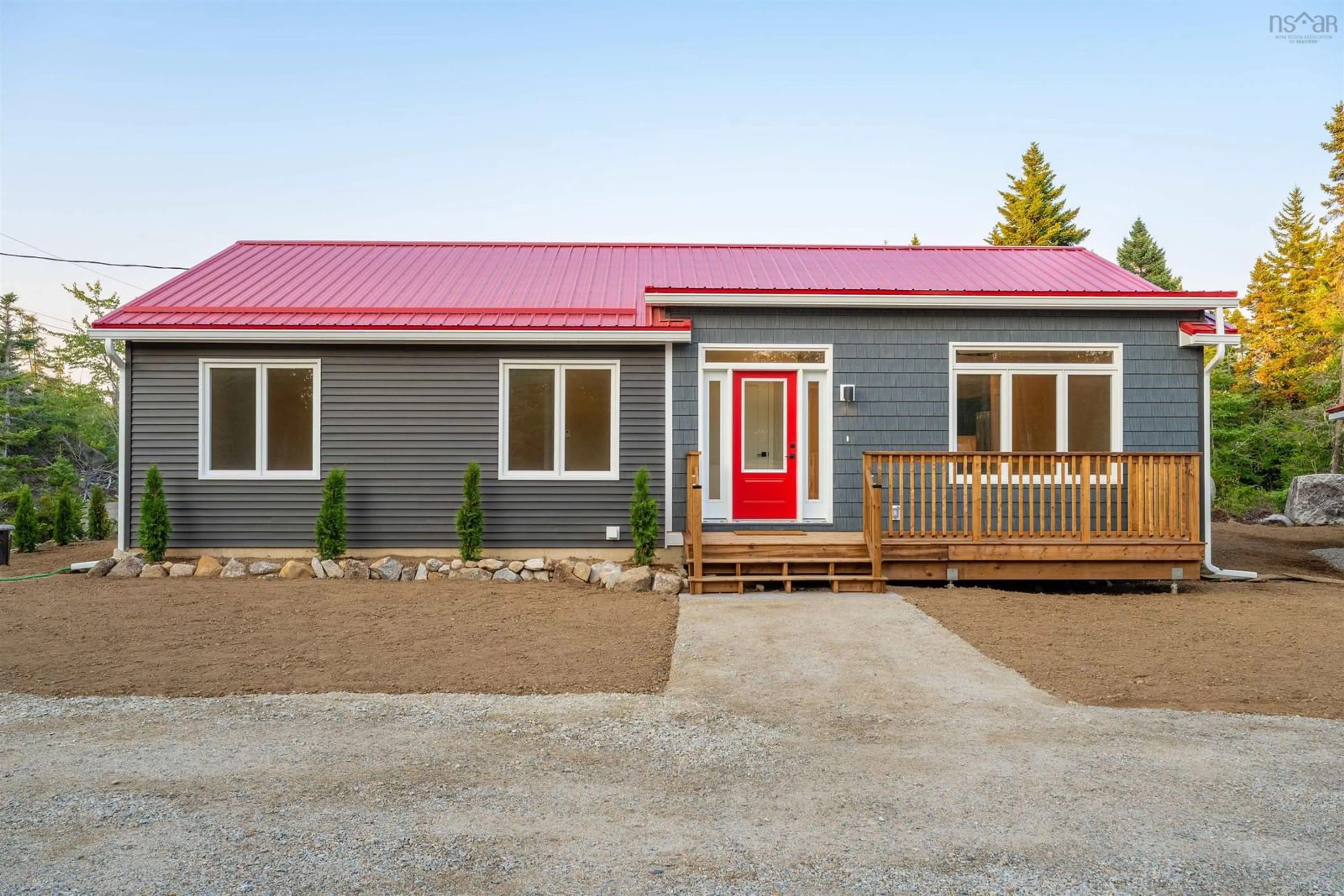 Home with vinyl exterior material, street for 7232 329 Hwy #Lot 4-1, East River Point Nova Scotia B0J 1T0