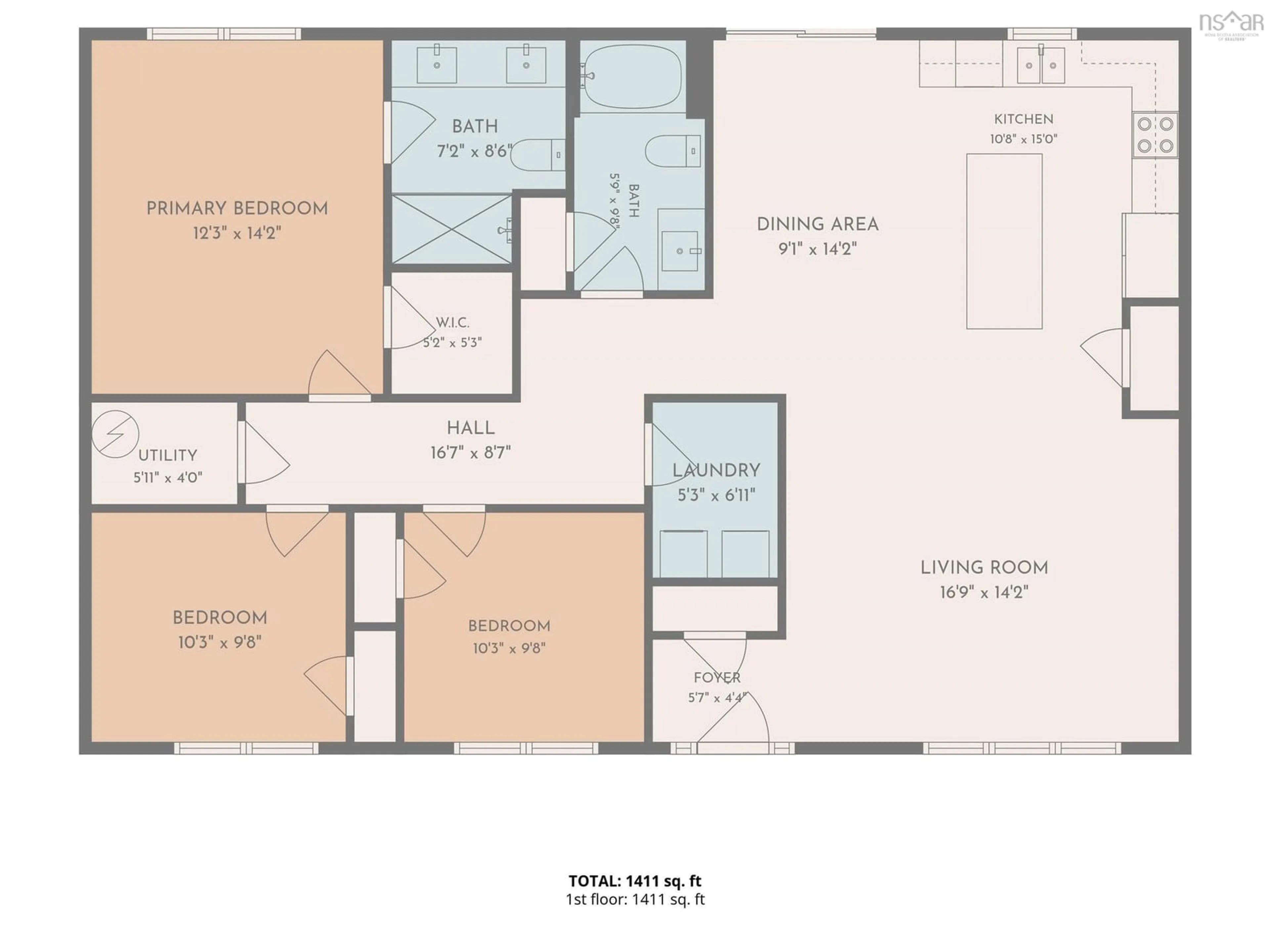 Floor plan for 7232 329 Hwy #Lot 4-1, East River Point Nova Scotia B0J 1T0