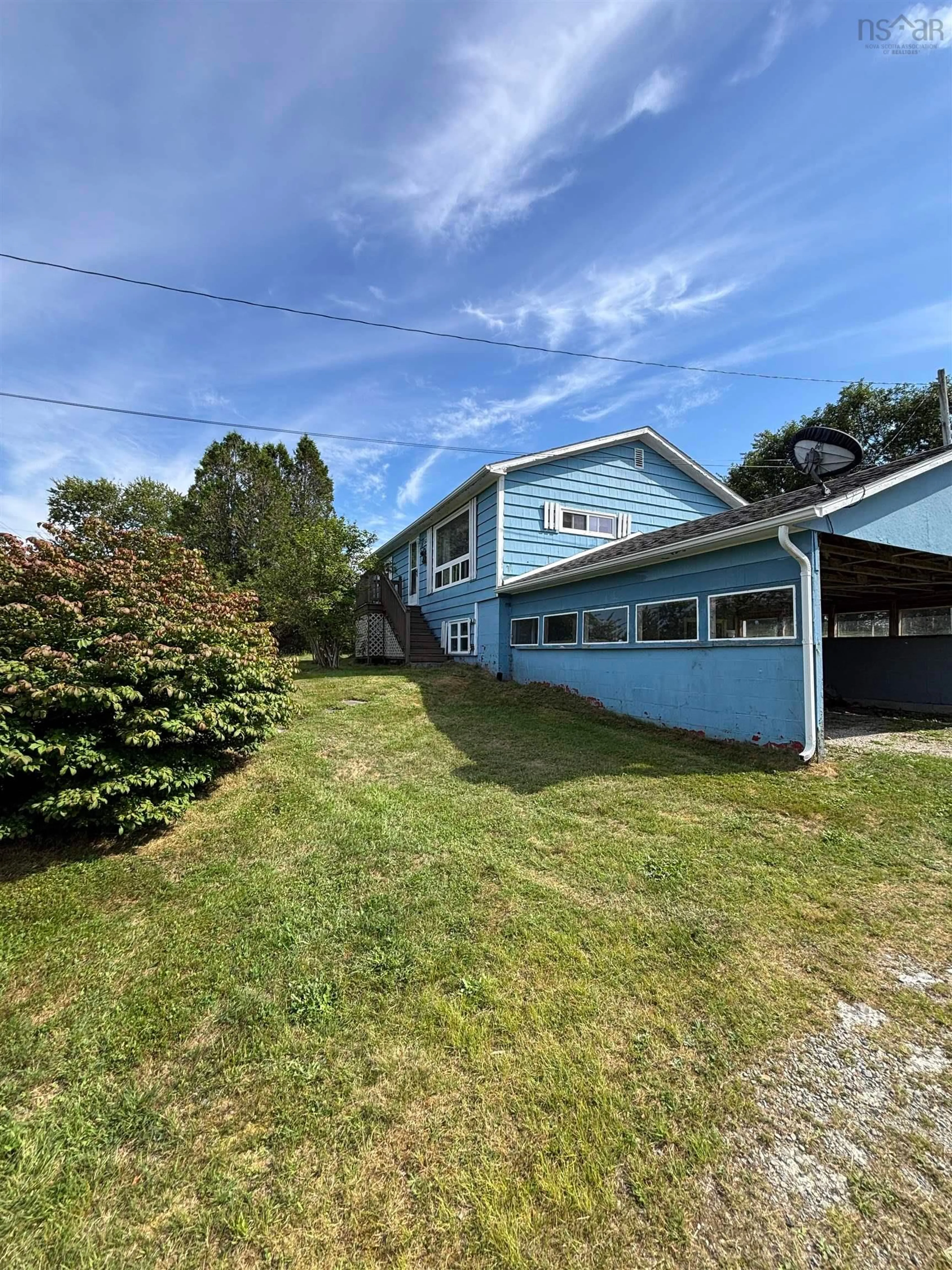 A pic from outside/outdoor area/front of a property/back of a property/a pic from drone, unknown for 52 Dunhams Landing Rd, Arcadia Nova Scotia B5A 5E9