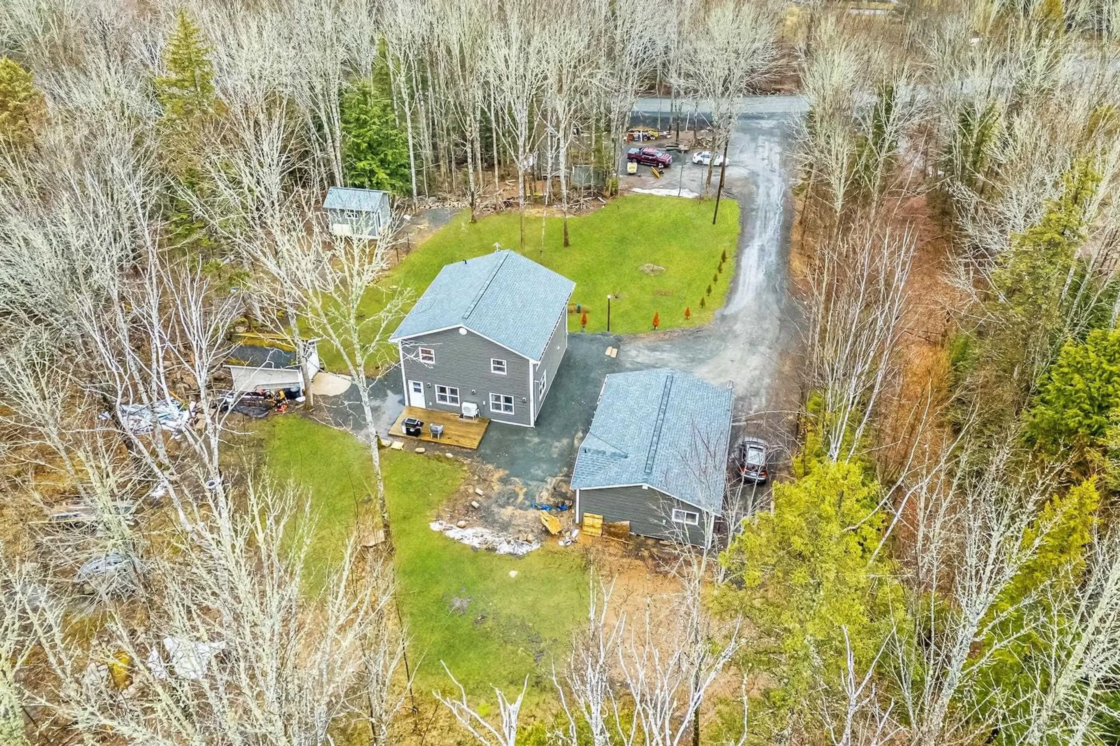 A pic from outside/outdoor area/front of a property/back of a property/a pic from drone, unknown for 309 Ashland Rd, Martock Nova Scotia B0N 2T0