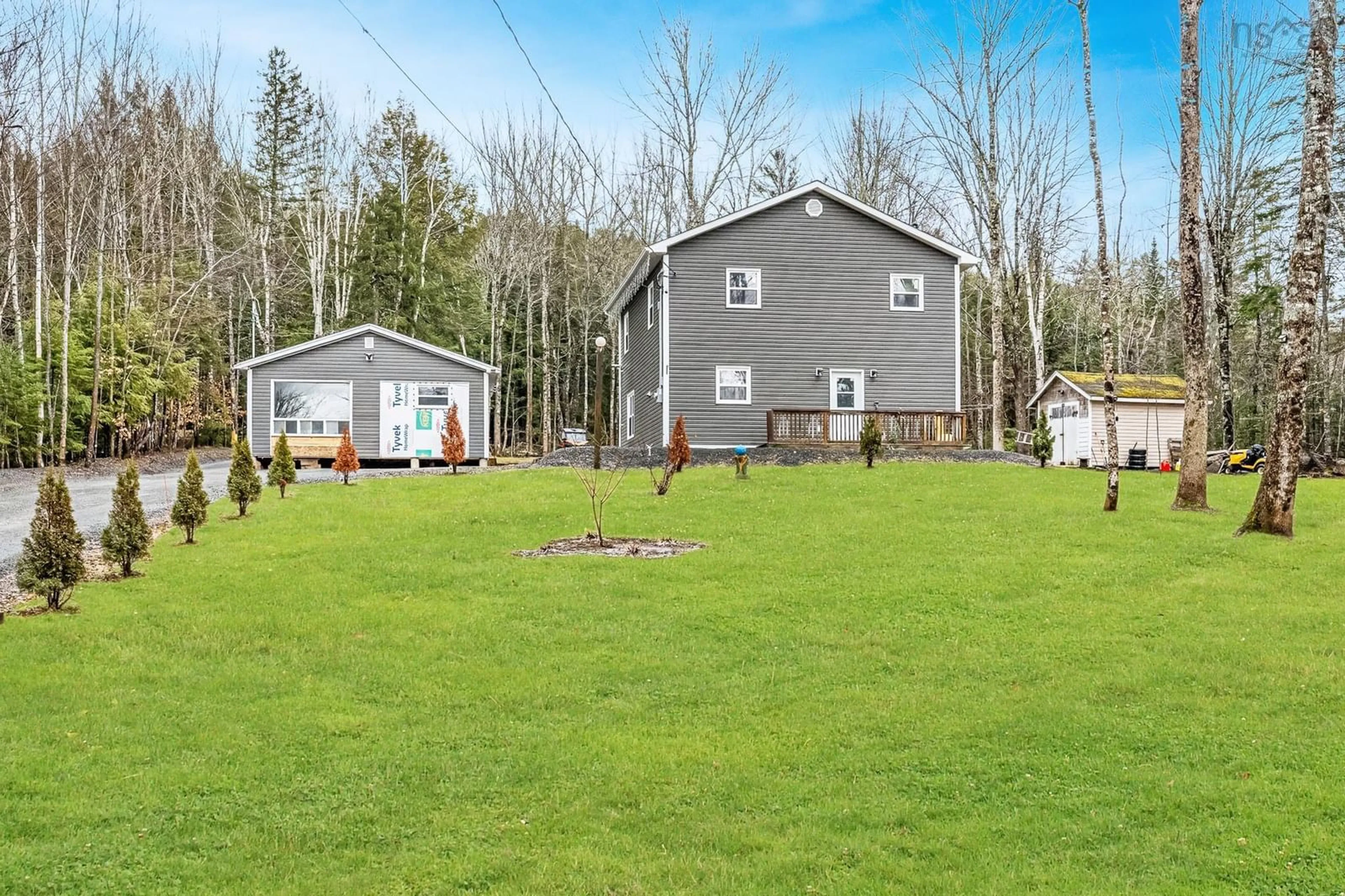 A pic from outside/outdoor area/front of a property/back of a property/a pic from drone, unknown for 309 Ashland Rd, Martock Nova Scotia B0N 2T0