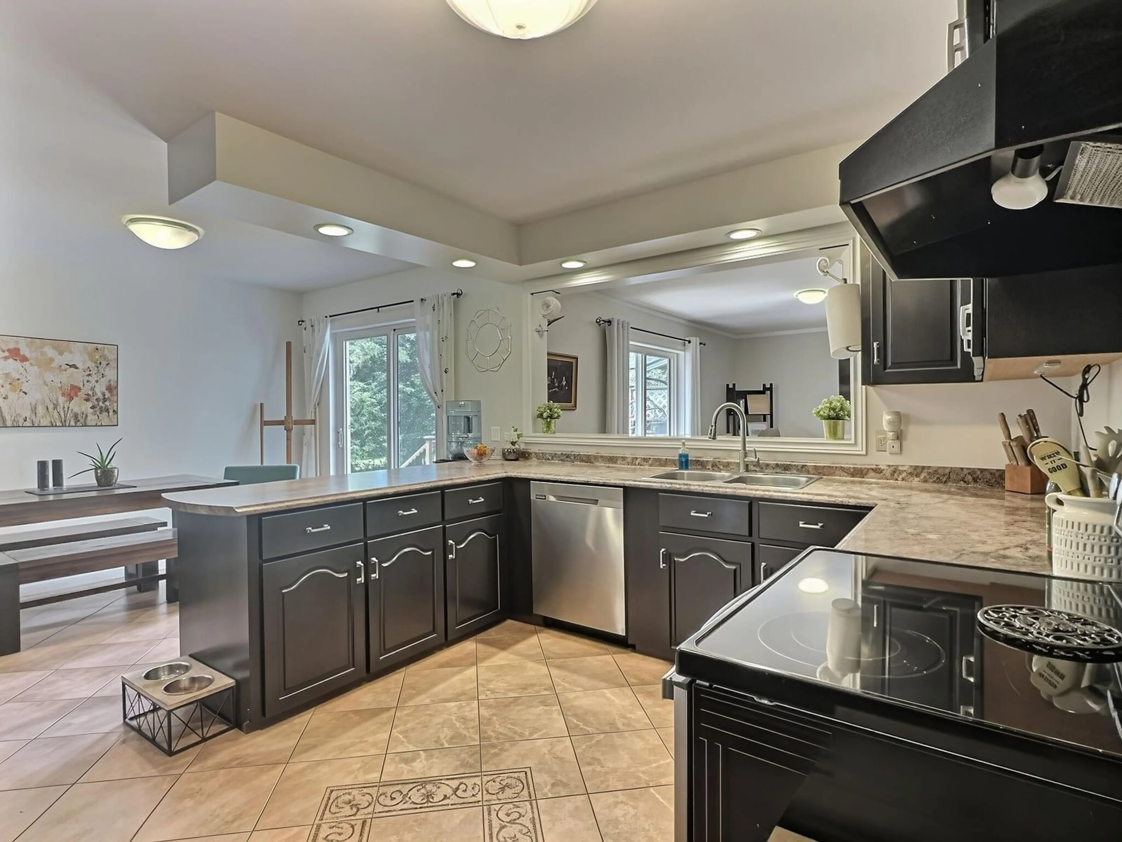 Open concept kitchen, ceramic/tile floor for 52 Regency Point Dr, Bible Hill Nova Scotia B6L 4B4