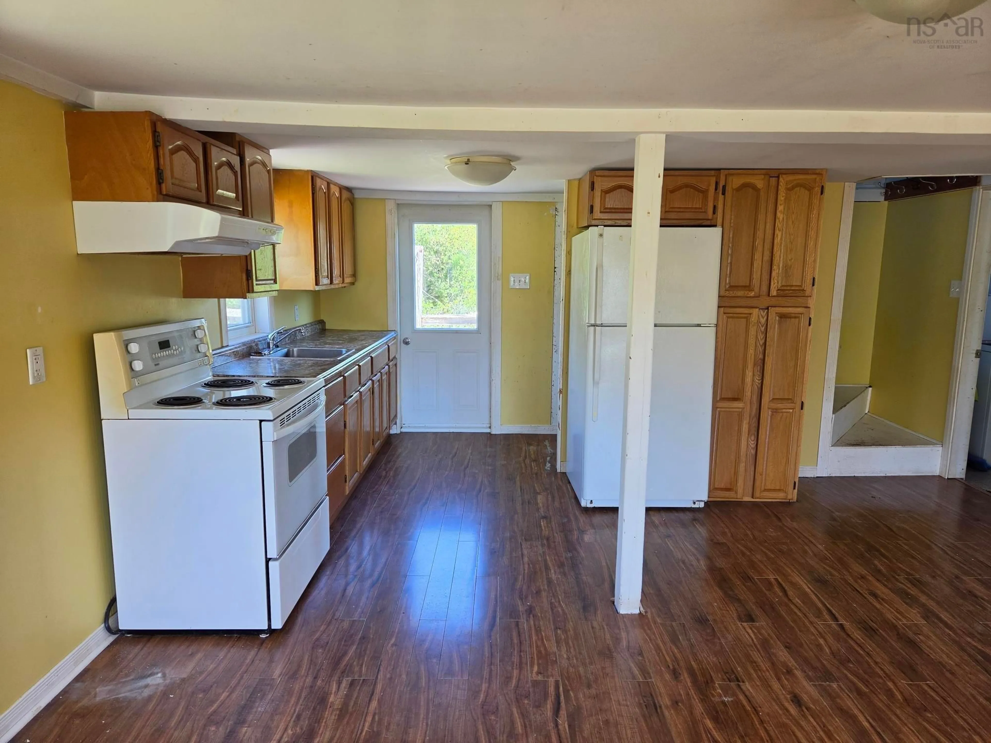 Standard kitchen, wood/laminate floor for Fraser Rd #237, Harmony Nova Scotia B6L 3K9