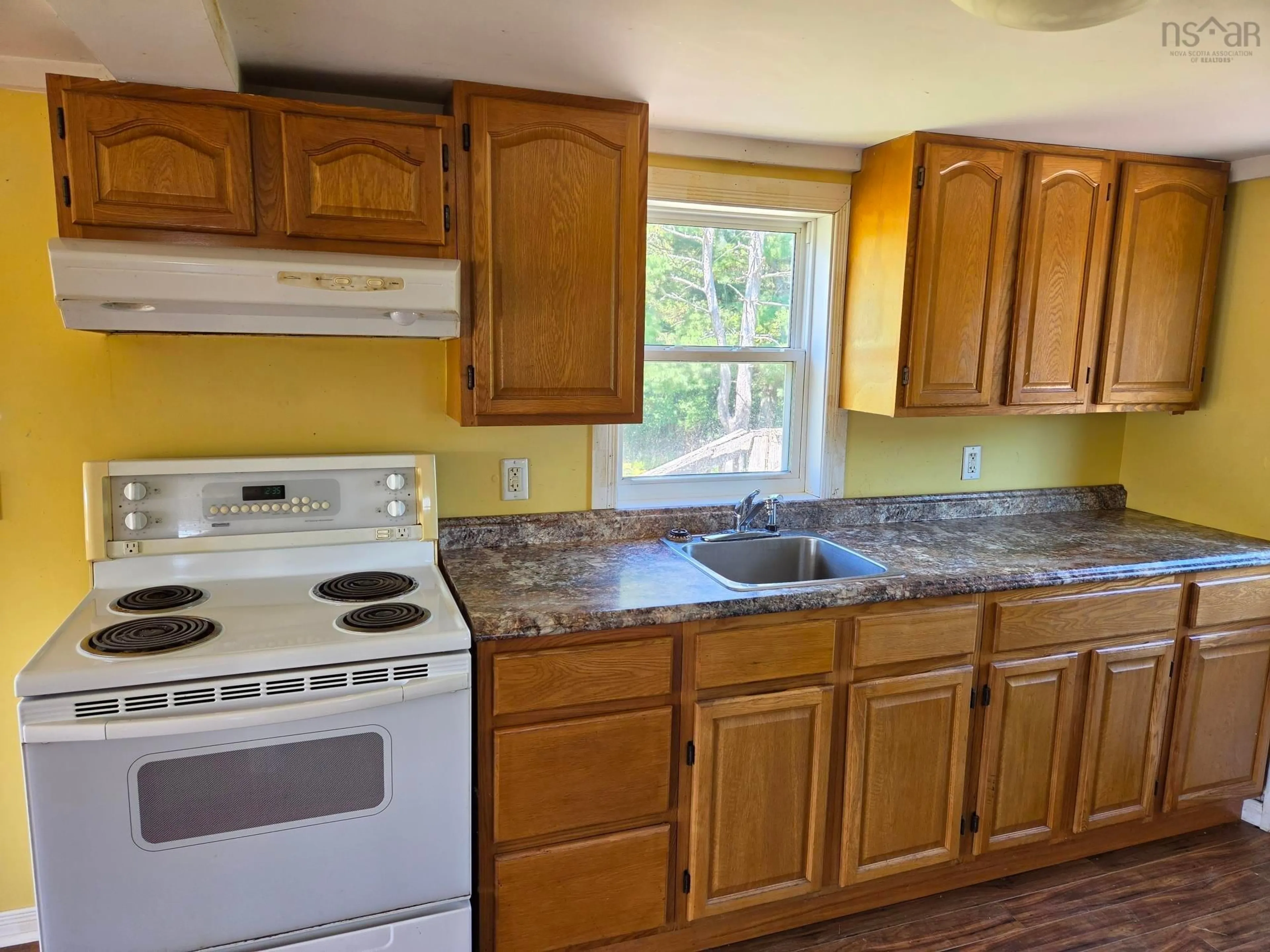 Standard kitchen, wood/laminate floor for Fraser Rd #237, Harmony Nova Scotia B6L 3K9