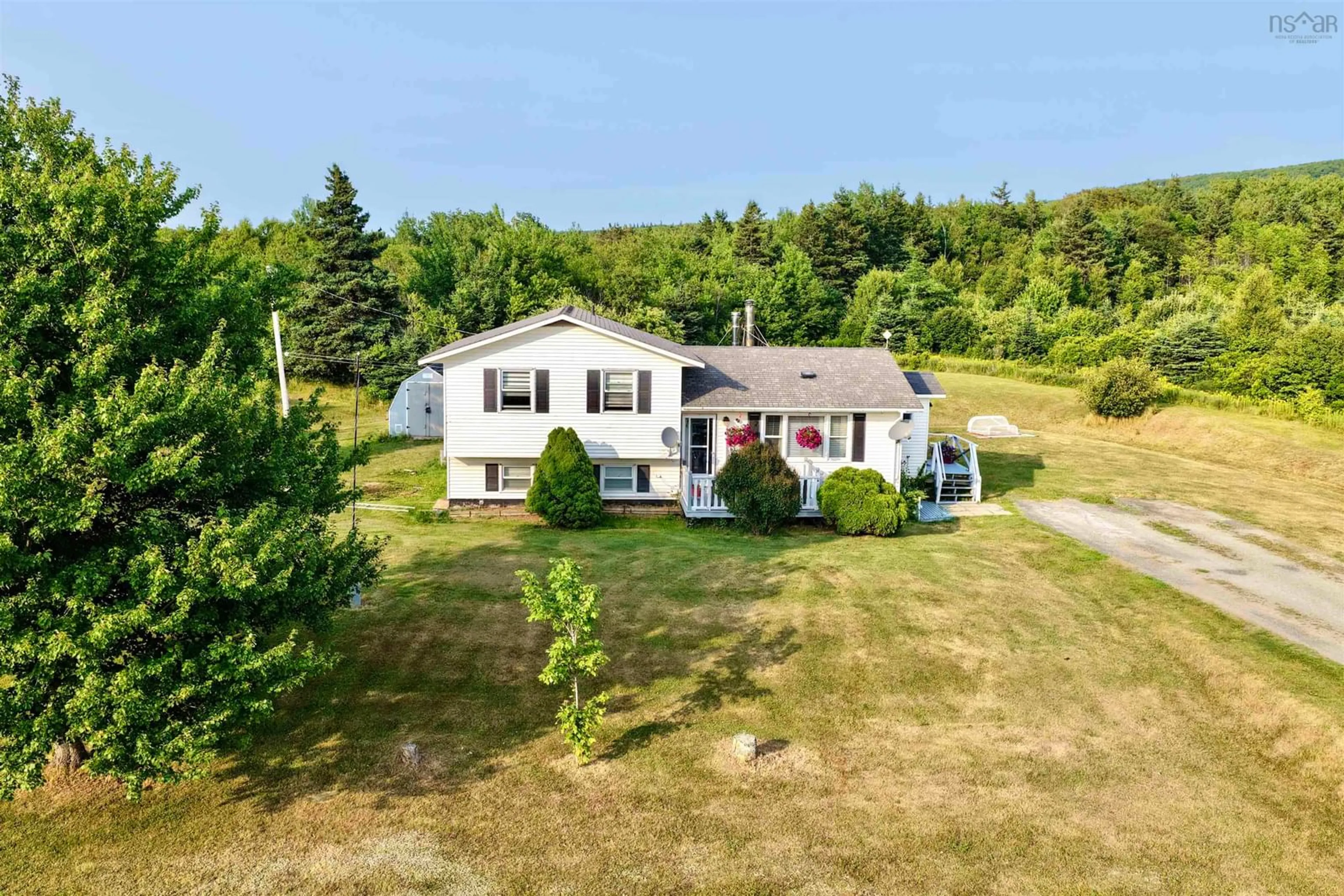 A pic from outside/outdoor area/front of a property/back of a property/a pic from drone, unknown for 121 Pipers Lane, Inverside Nova Scotia B0E 1N0