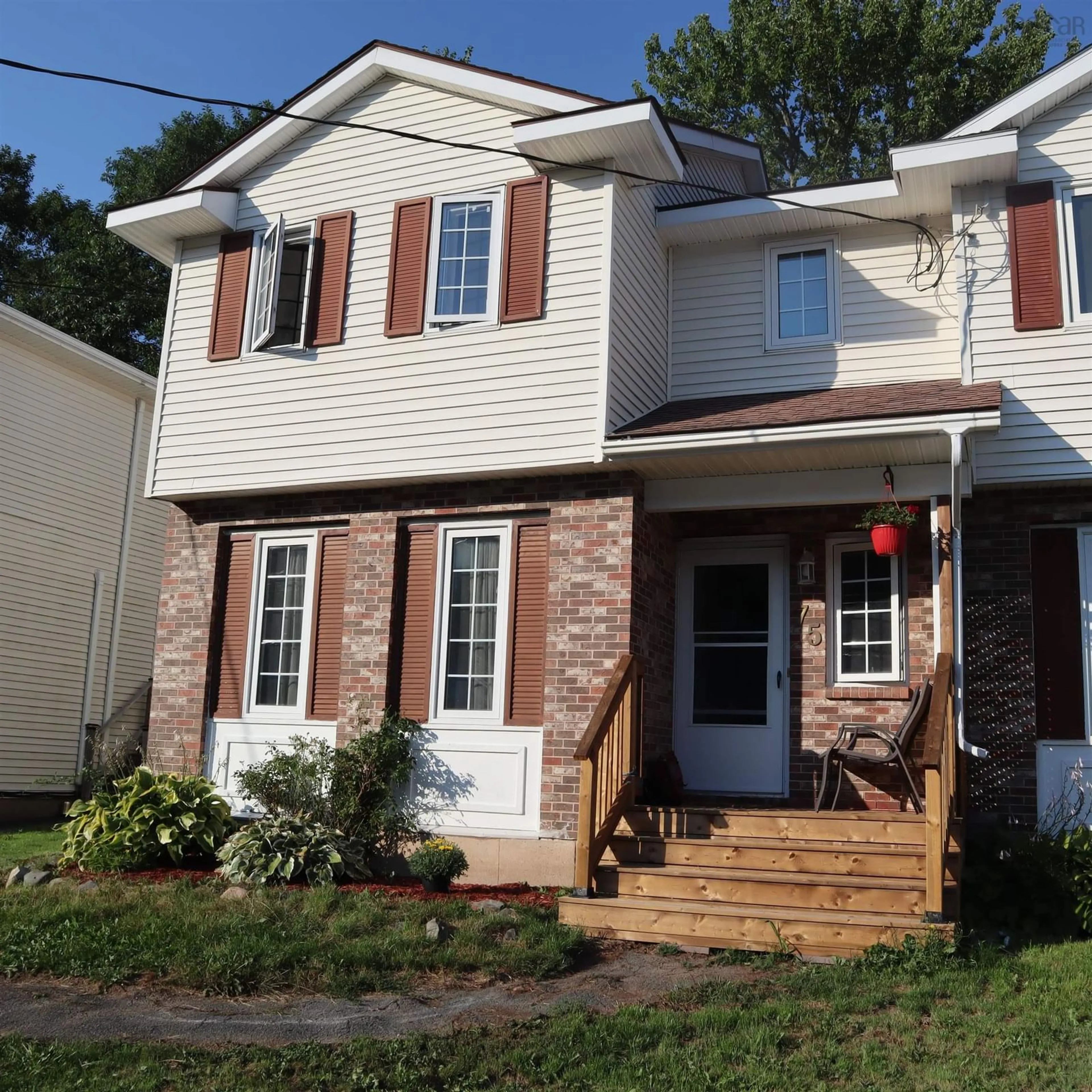 Home with brick exterior material, street for 75 Bruce Dr, Lower Sackville Nova Scotia B4C 3T8