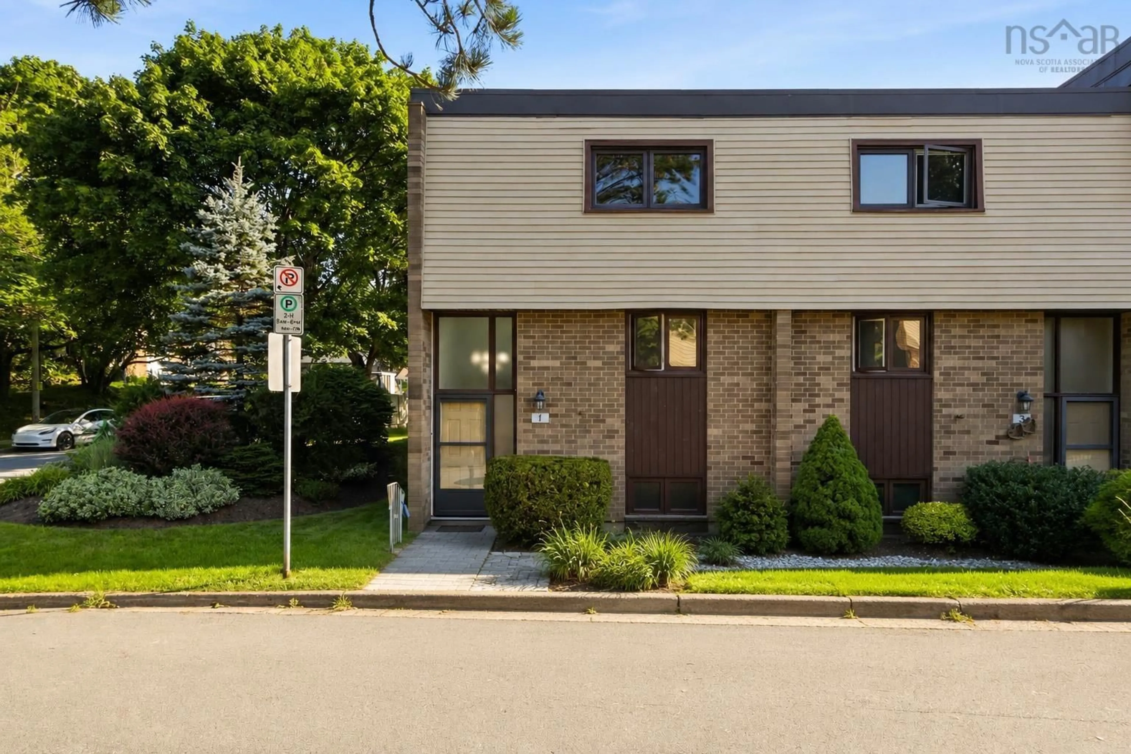 Home with brick exterior material, street for 1 Forestside Cres, Halifax Nova Scotia B3M 1M5