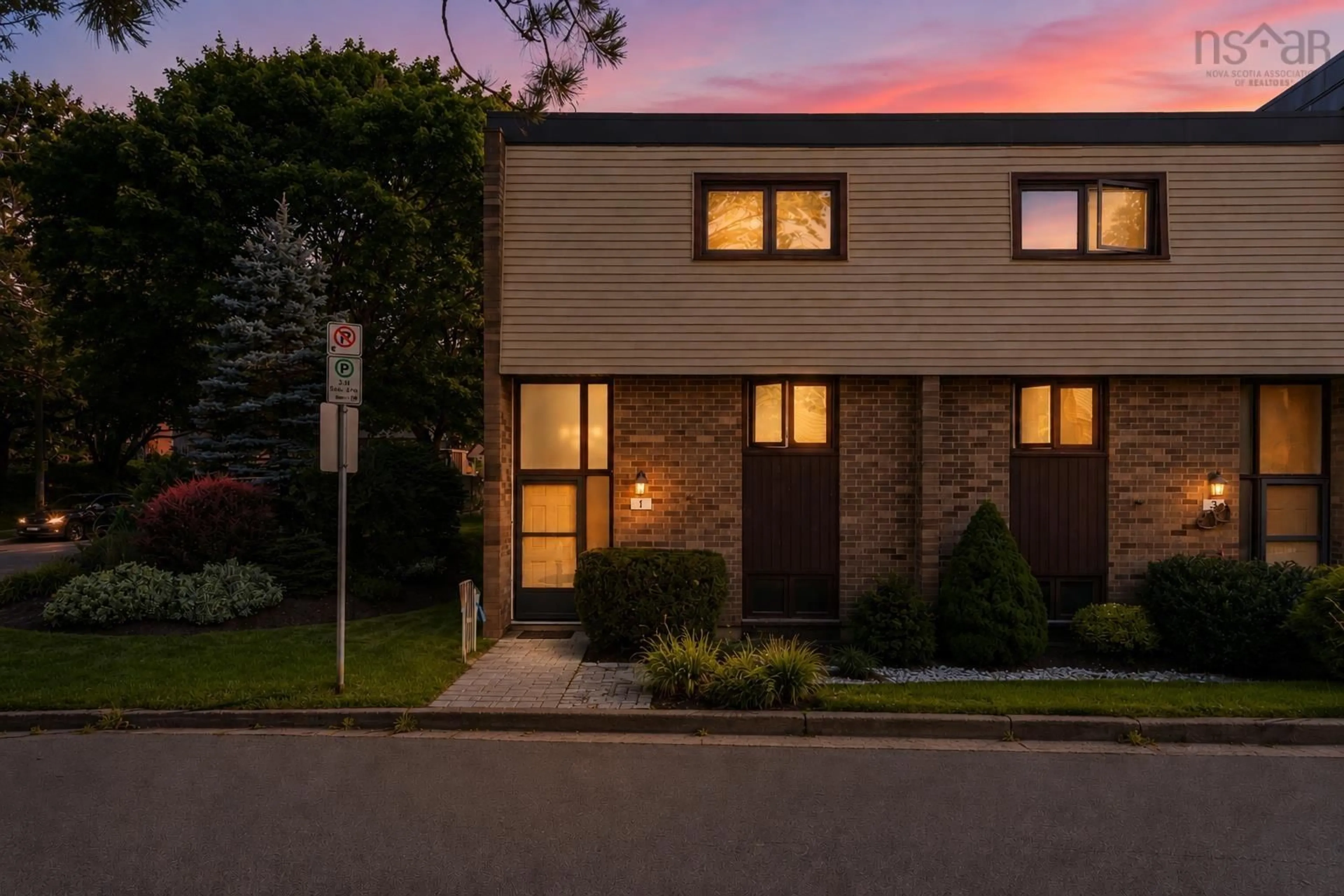 Home with brick exterior material, street for 1 Forestside Cres, Halifax Nova Scotia B3M 1M5