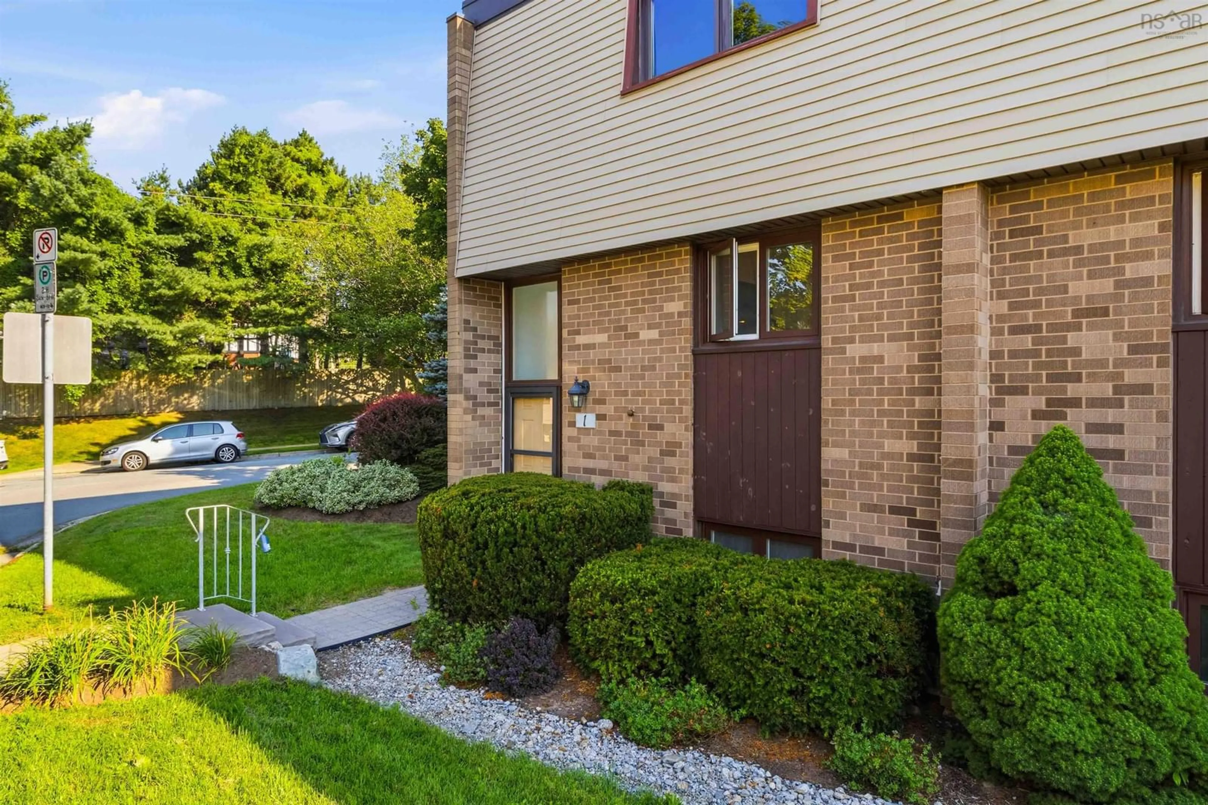 Home with brick exterior material, street for 1 Forestside Cres, Halifax Nova Scotia B3M 1M5