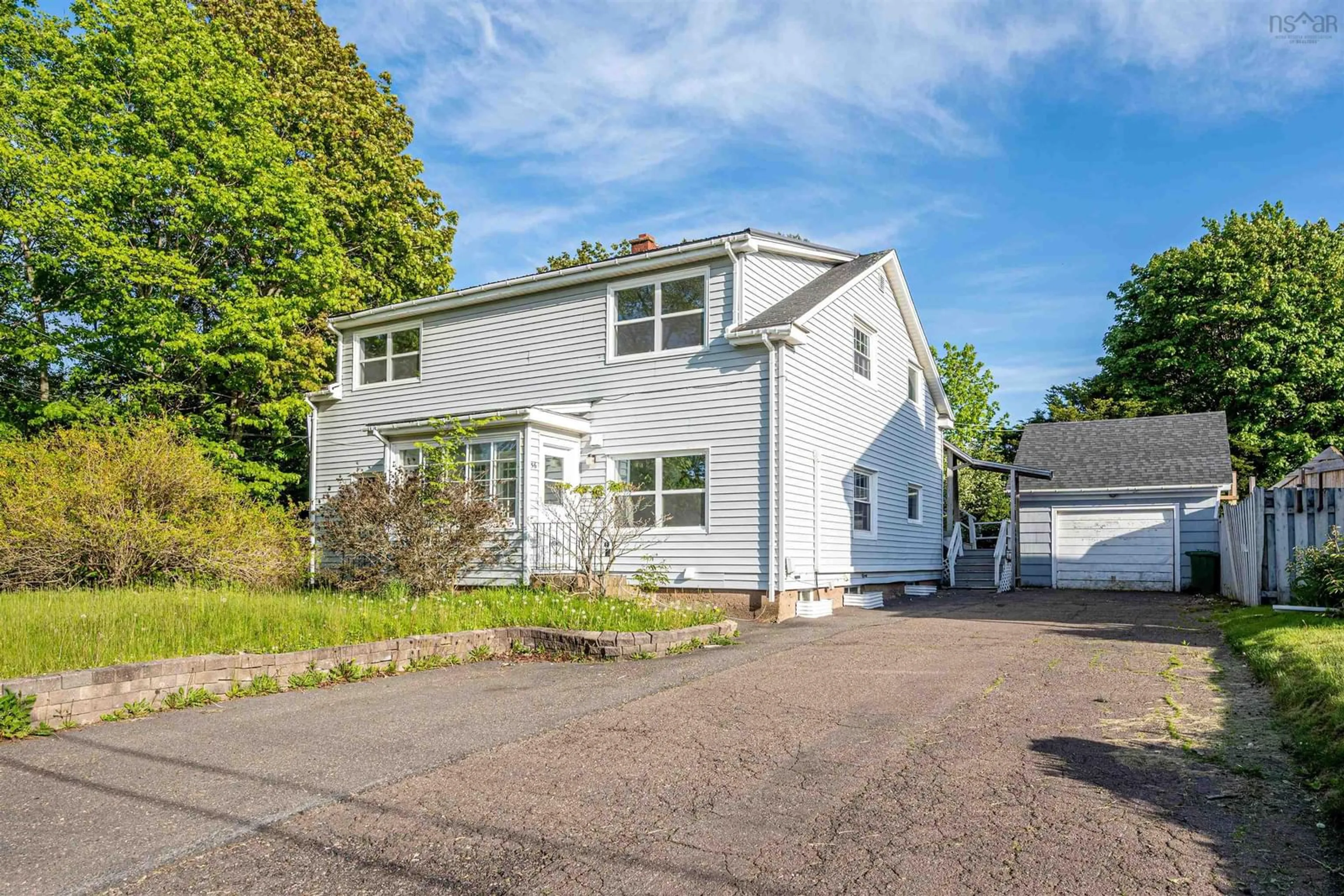 A pic from outside/outdoor area/front of a property/back of a property/a pic from drone, street for 56 Whitman Crt, Truro Nova Scotia B2N 3G3