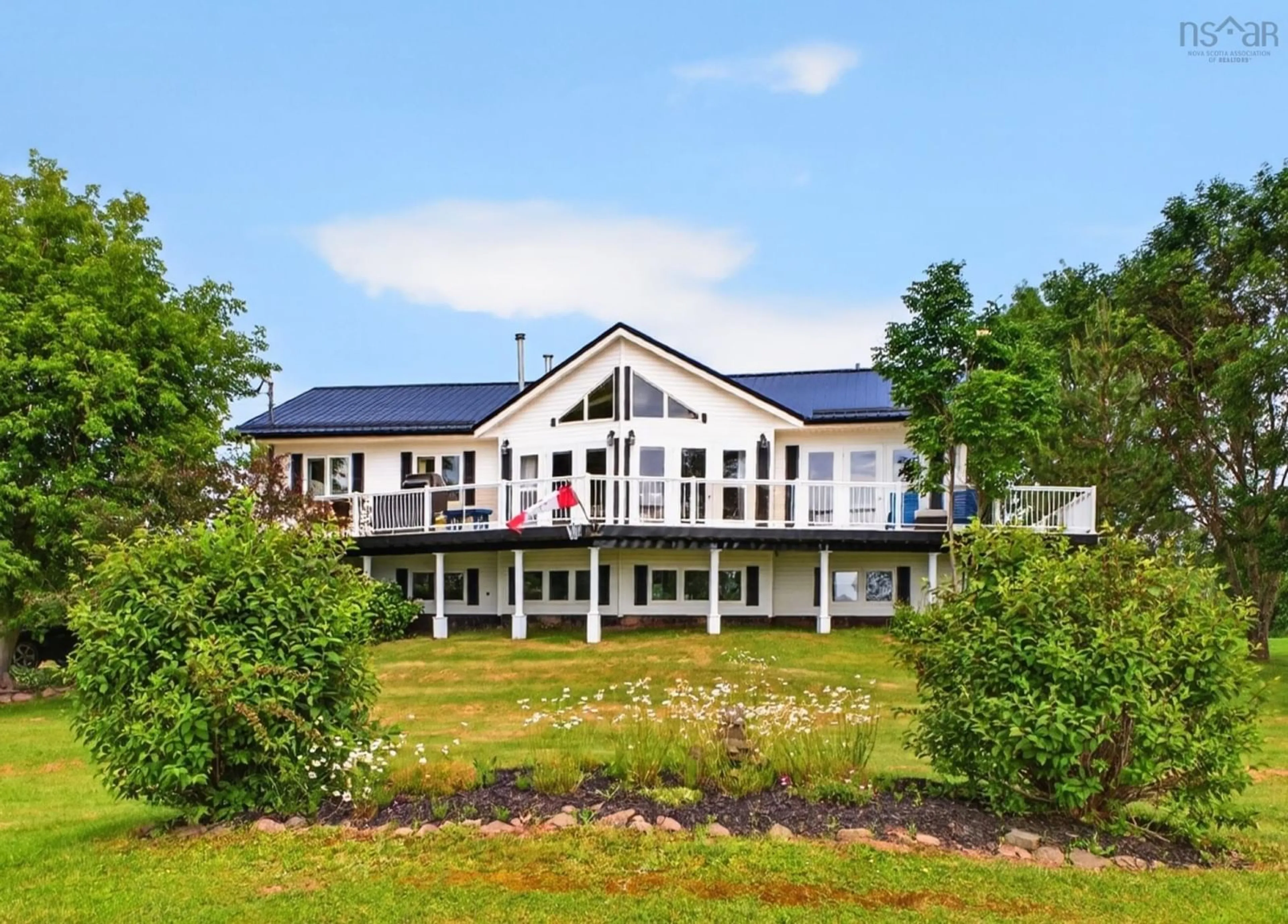 A pic from outside/outdoor area/front of a property/back of a property/a pic from drone, building for 60 Semple Creek Rd, Brule Nova Scotia B0K 1V0