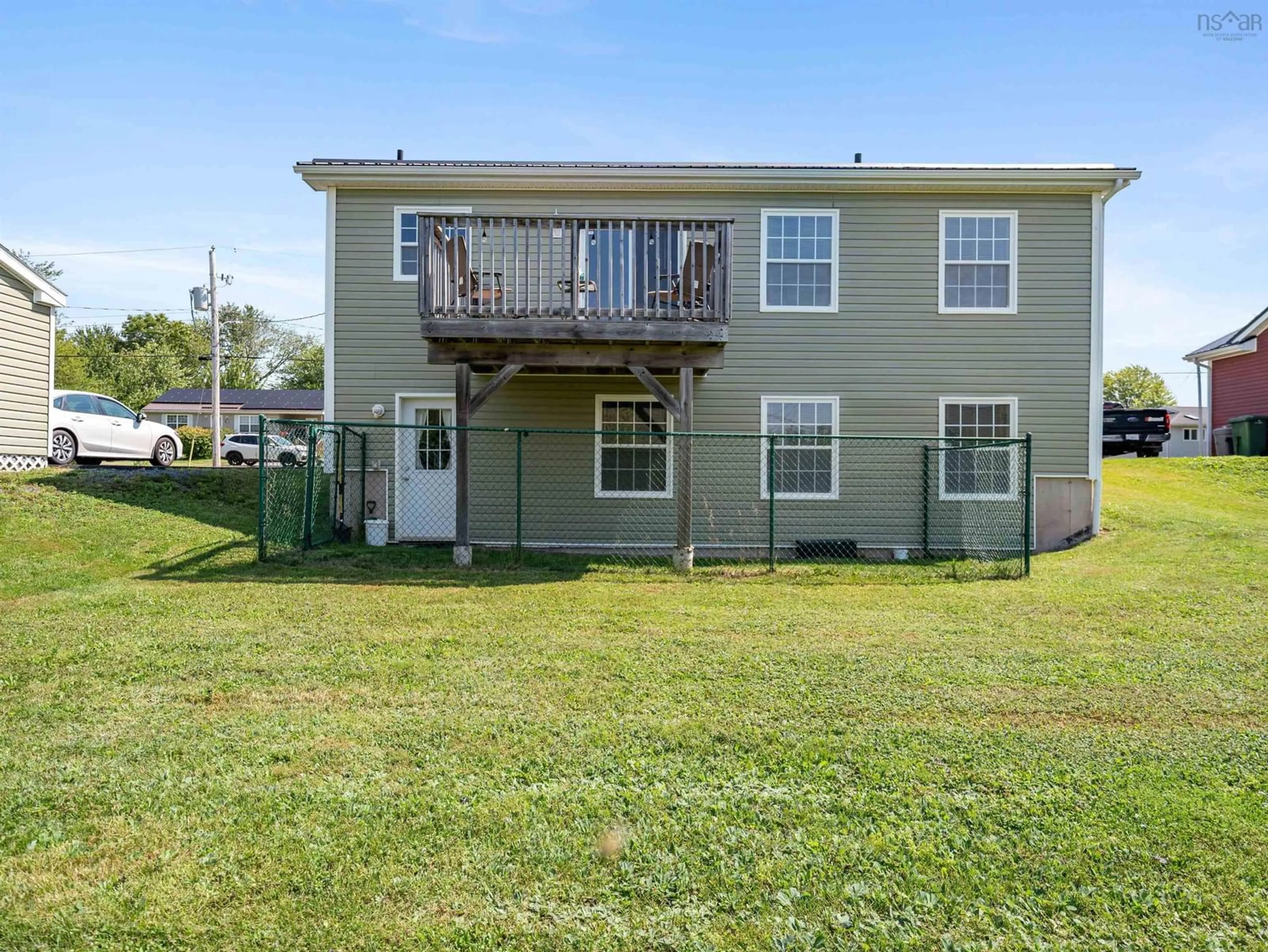 A pic from outside/outdoor area/front of a property/back of a property/a pic from drone, water/lake/river/ocean view for 19 Katie Ave, Brookside Nova Scotia B2N 6G8