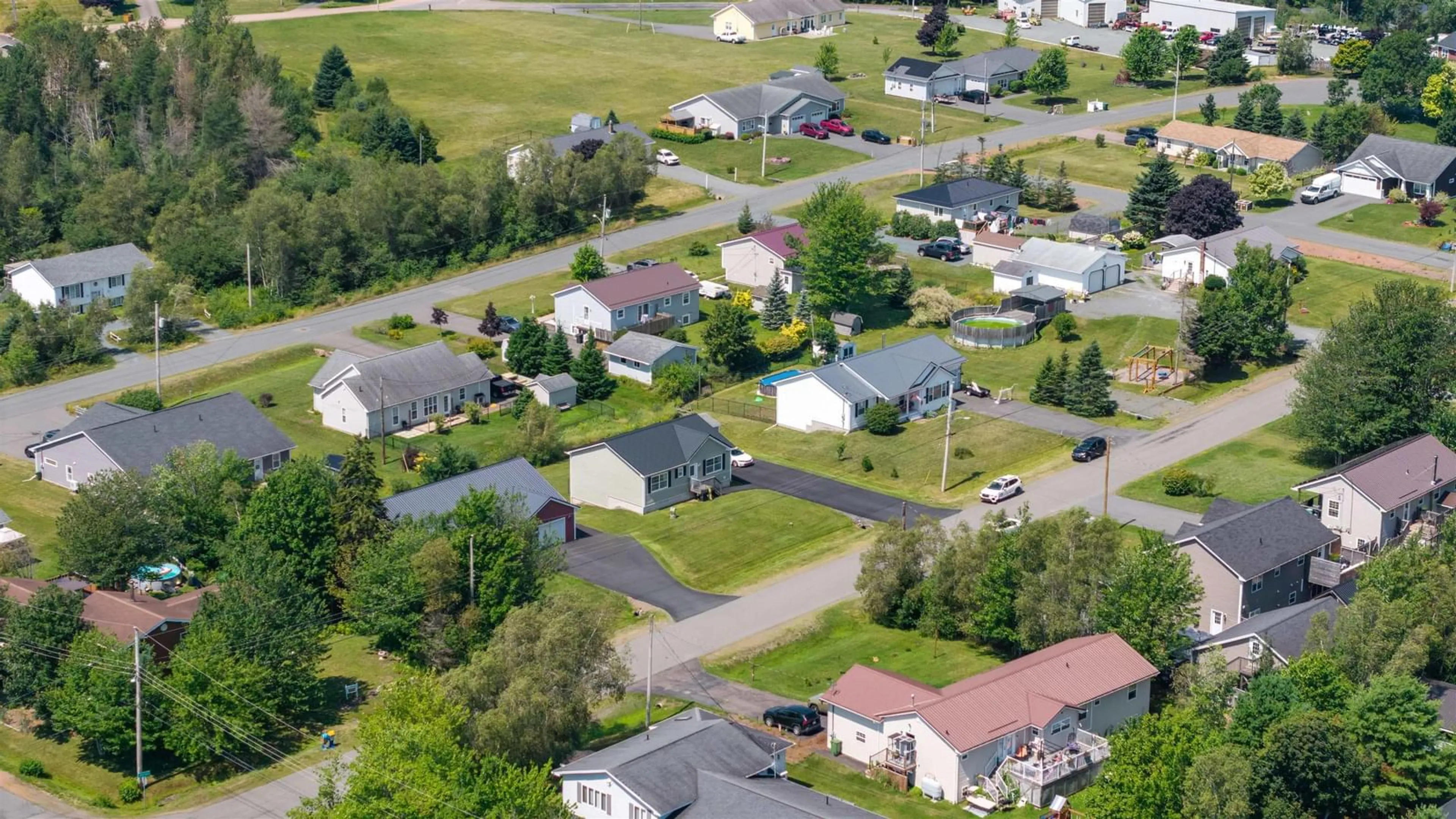 A pic from outside/outdoor area/front of a property/back of a property/a pic from drone, street for 19 Katie Ave, Brookside Nova Scotia B2N 6G8