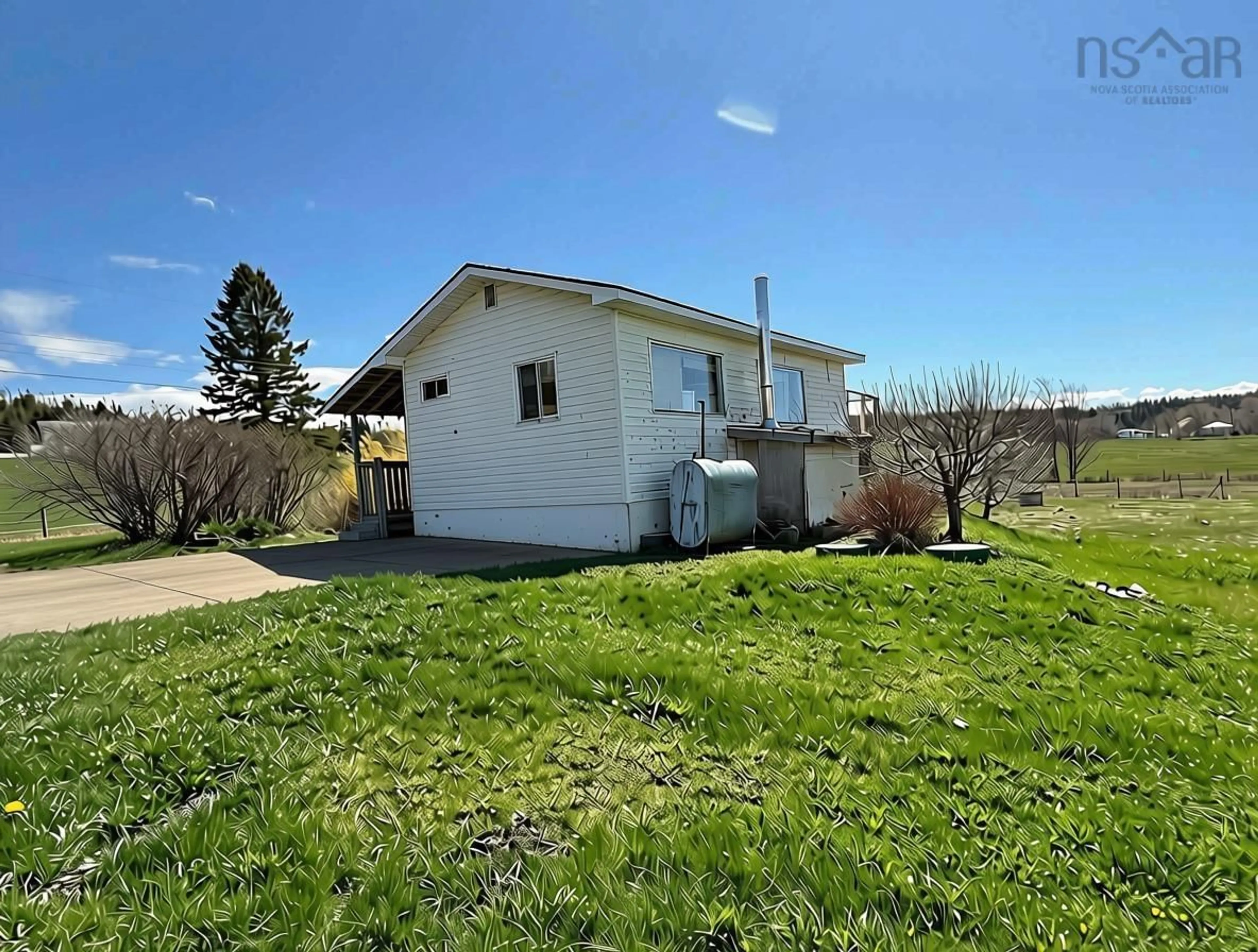 A pic from outside/outdoor area/front of a property/back of a property/a pic from drone, unknown for 2621 (B) 215 Hwy #B, Tennecape Nova Scotia B0N 2R0