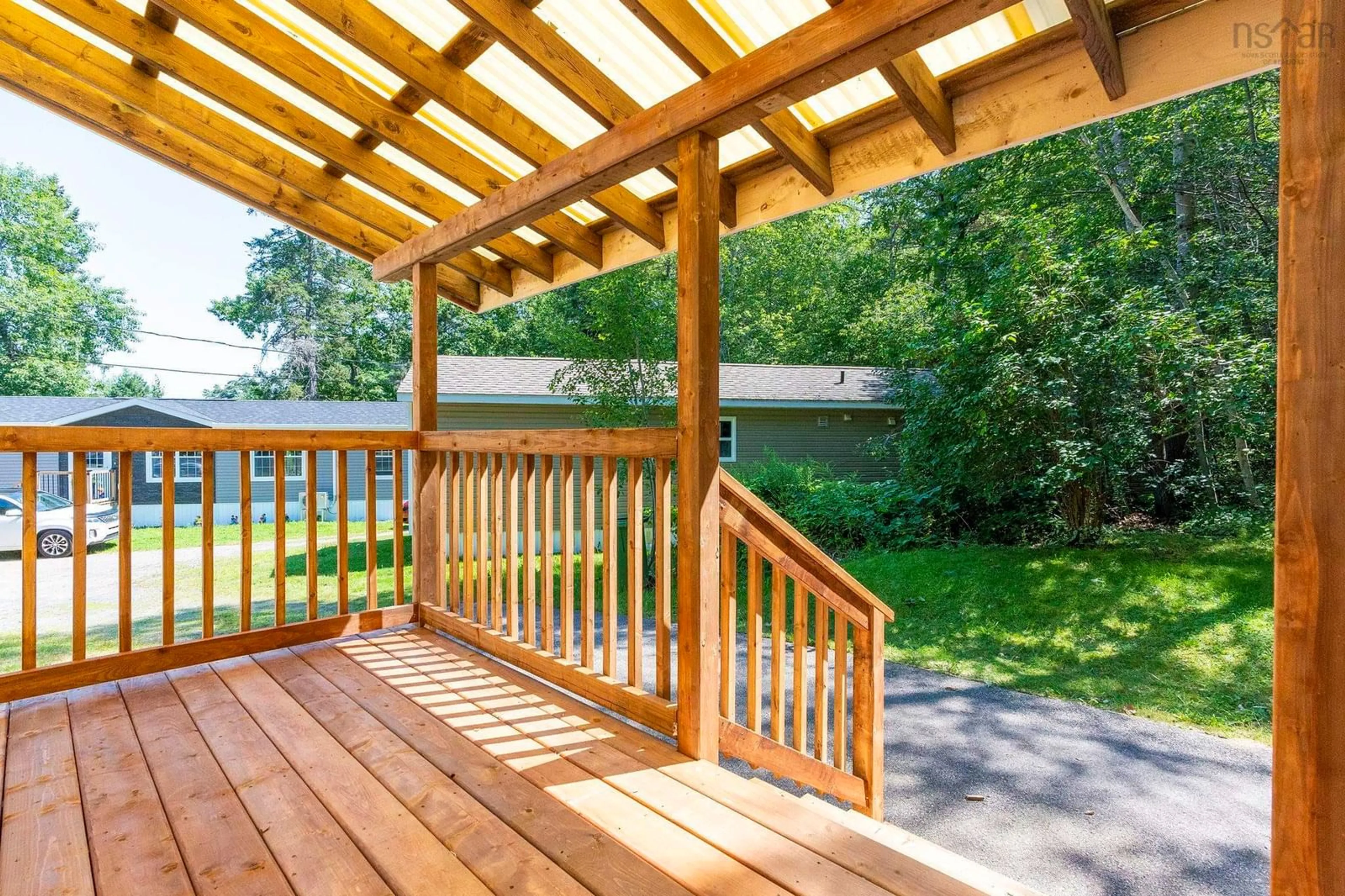 Patio, water/lake/river/ocean view for 23 Frontier Dr, New Minas Nova Scotia B4N 3S7