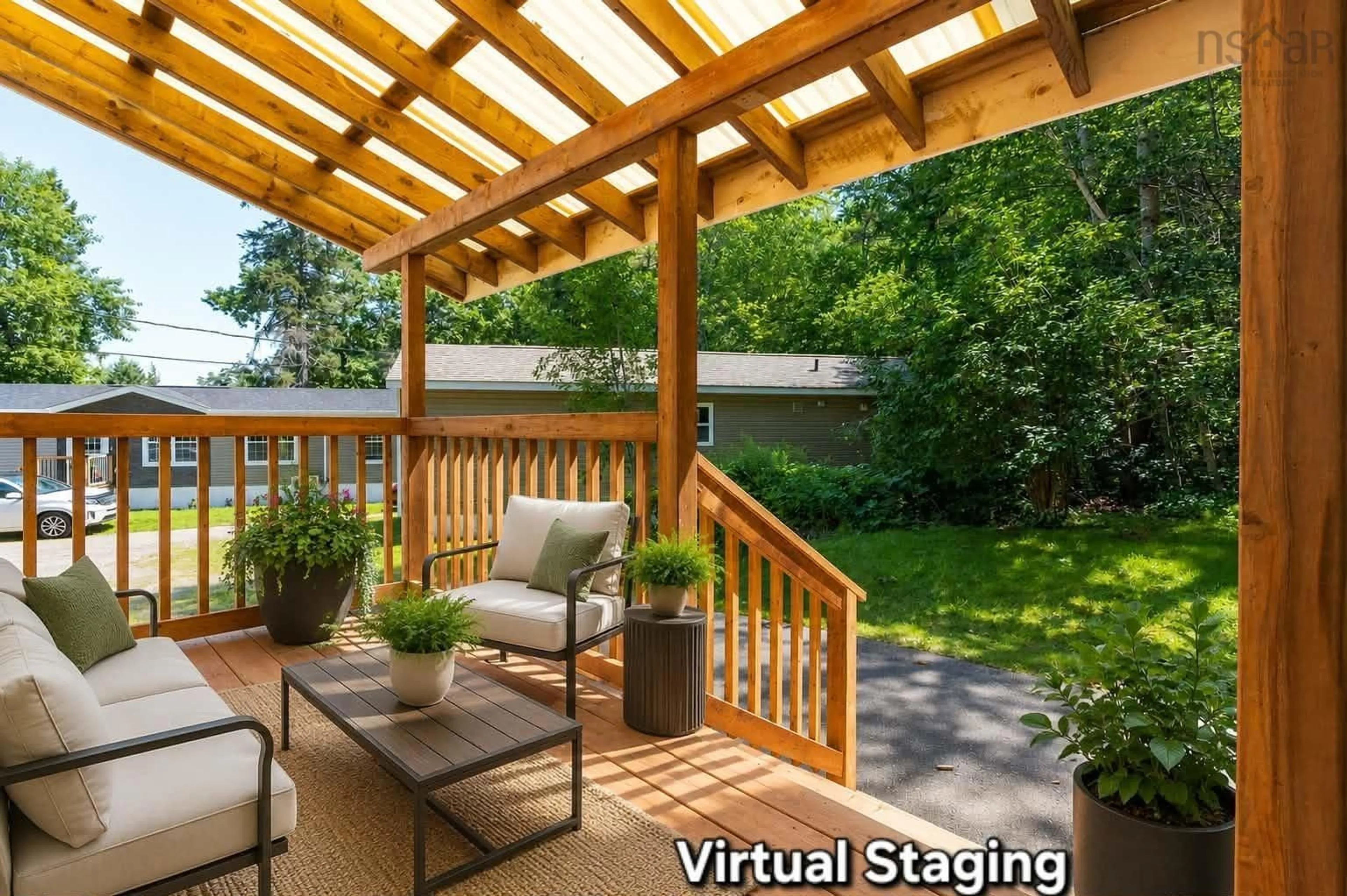 Patio, street for 23 Frontier Dr, New Minas Nova Scotia B4N 3S7