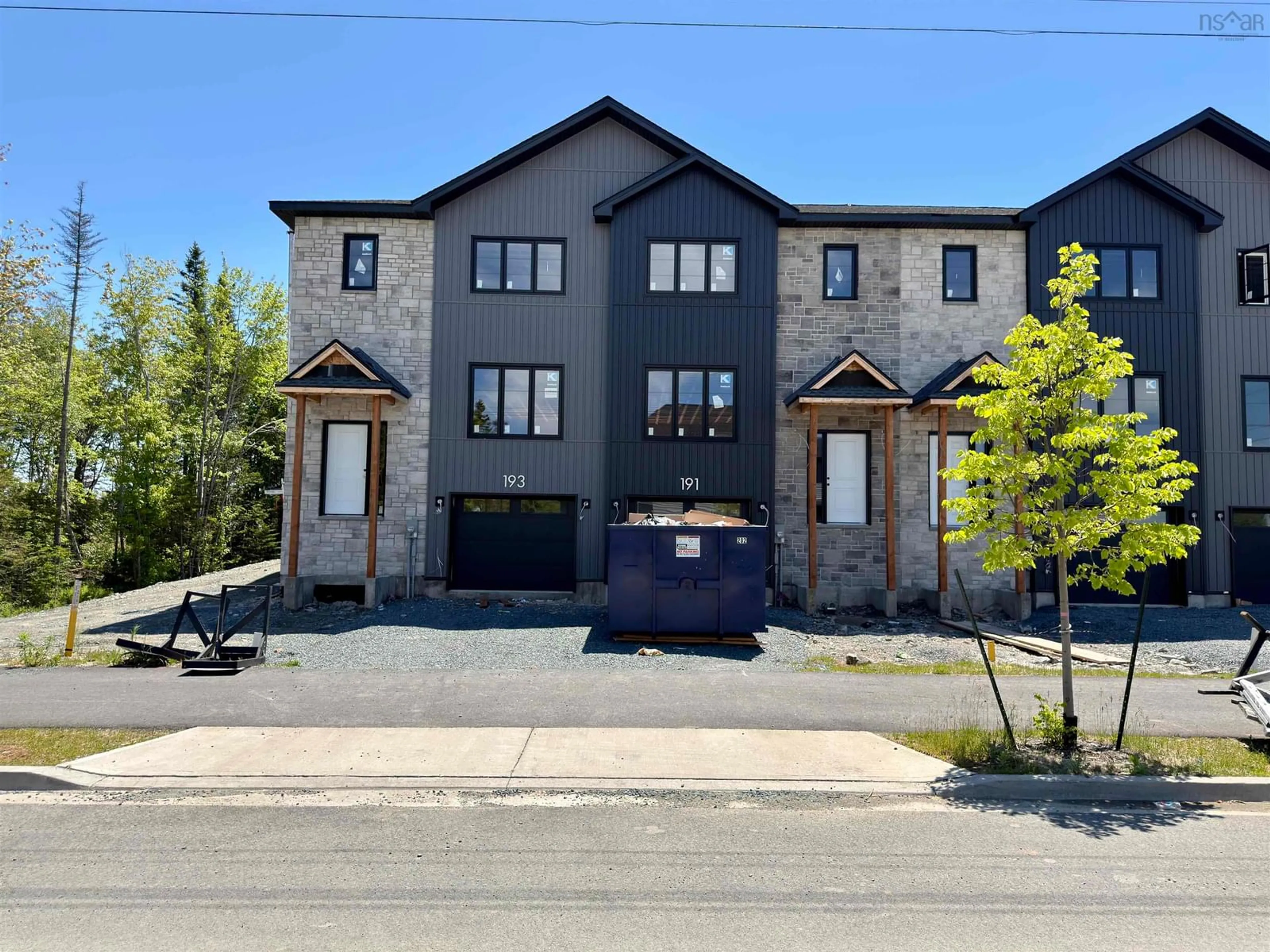 A pic from outside/outdoor area/front of a property/back of a property/a pic from drone, street for 191 Terrastone Ridge #SD08B, Dartmouth Nova Scotia B2X 0C4