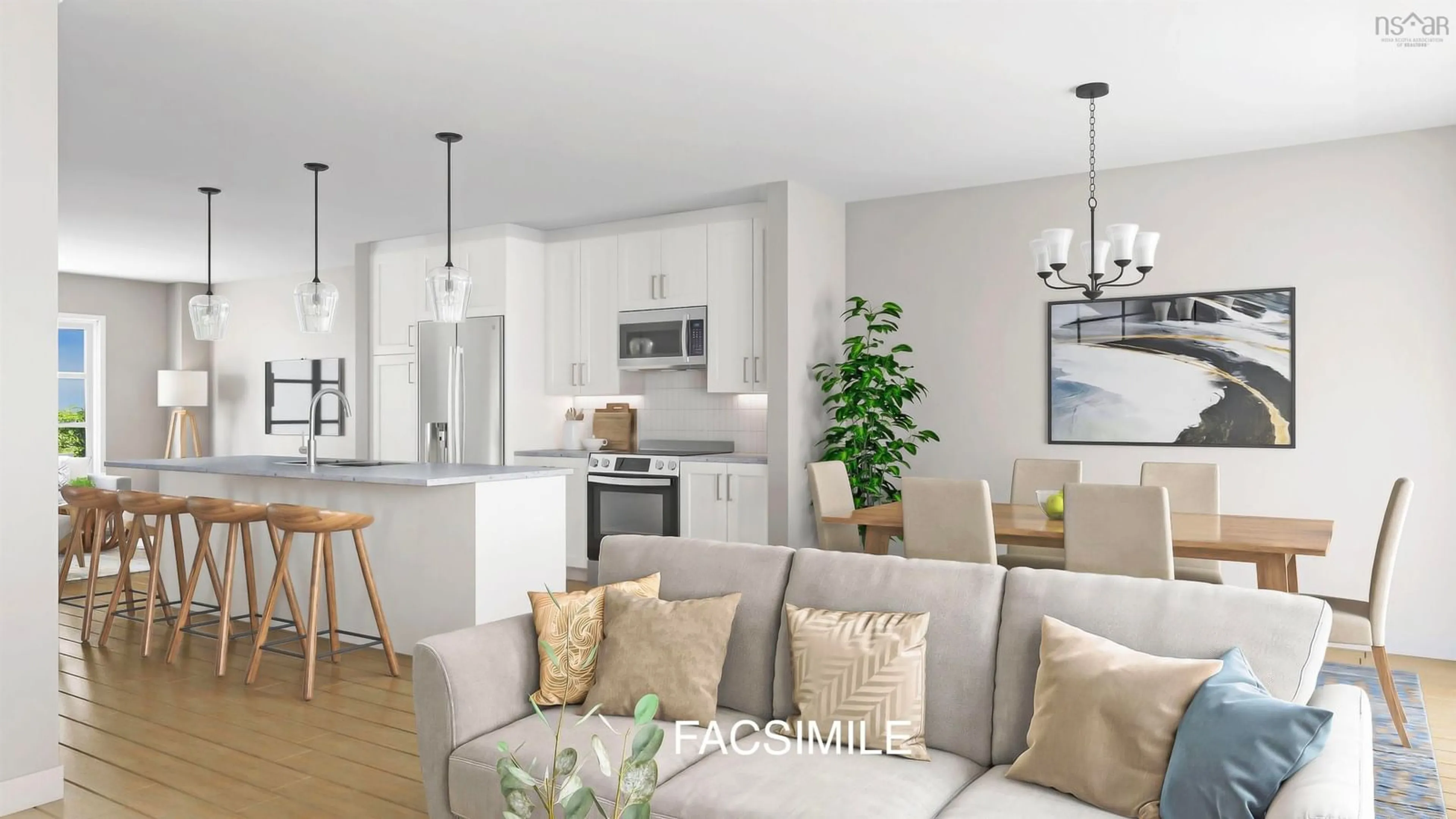 Open concept kitchen, unknown for 189 Terrastone Ridge #SD08C, Dartmouth Nova Scotia B2X 0C4