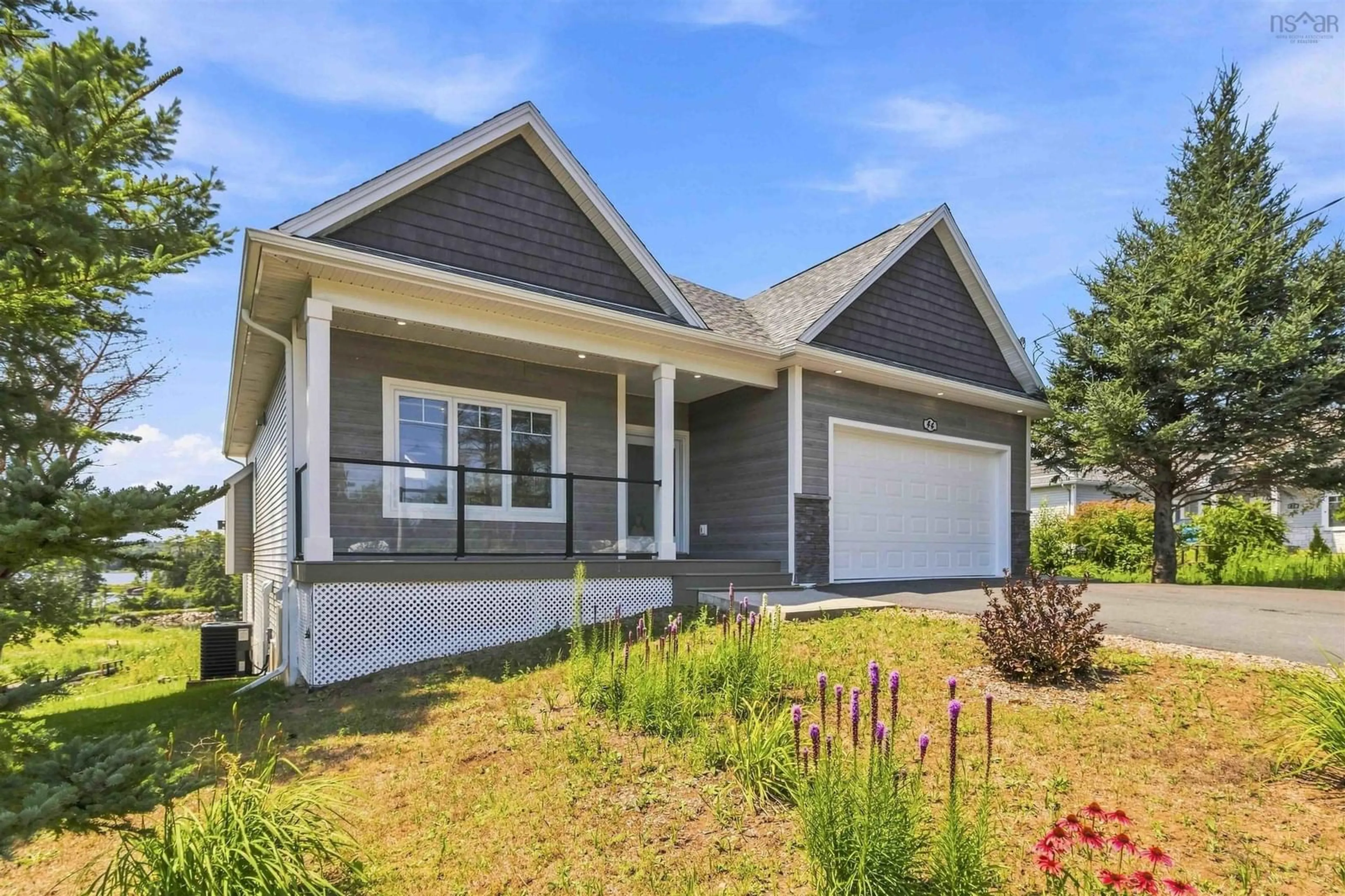 Home with vinyl exterior material, street for 44 Whynachts Point Rd, Tantallon Nova Scotia B3Z 2K9