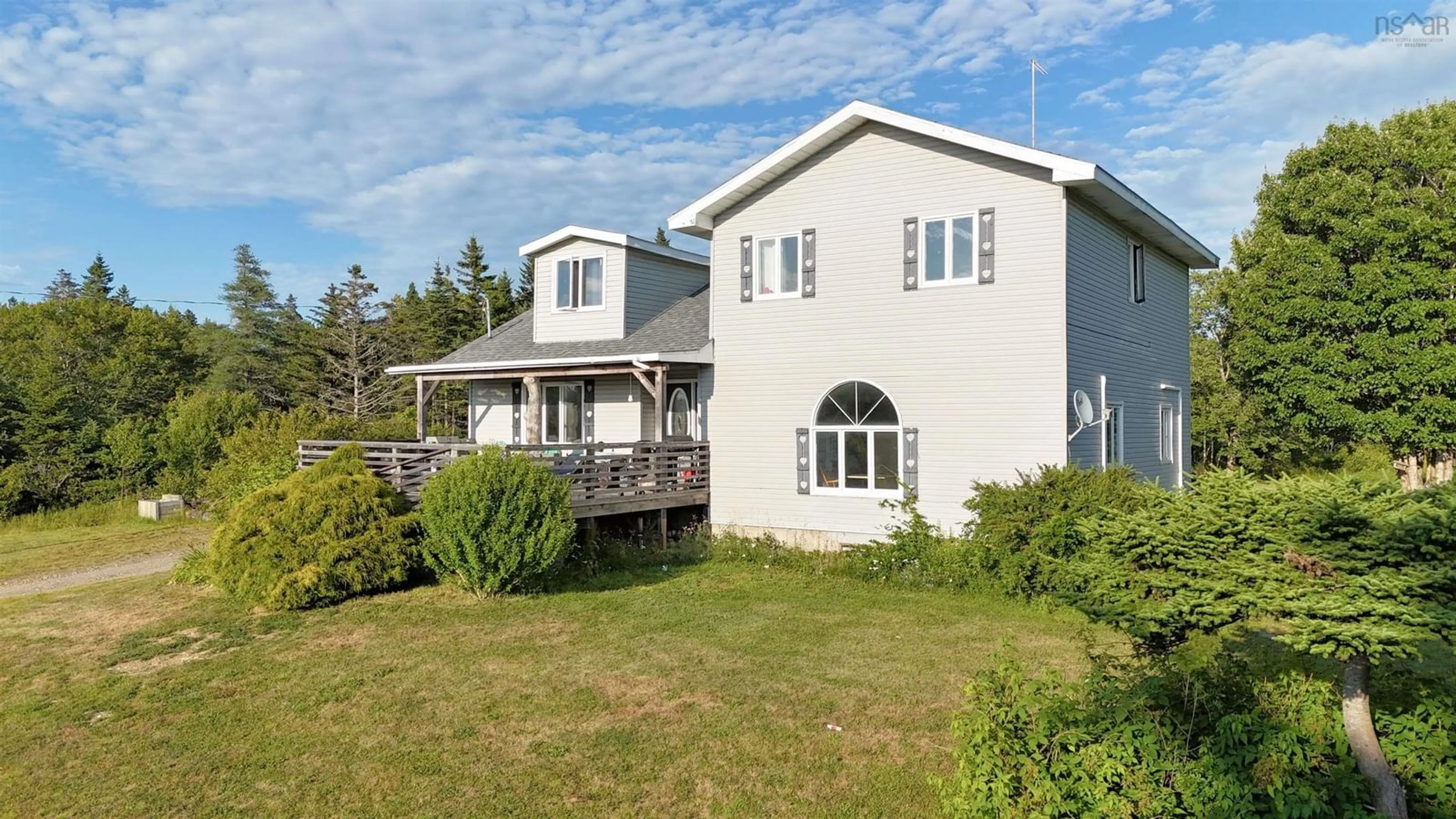 Home with vinyl exterior material, building for 180 C Boudreau Rd, Mavillette Nova Scotia B0W 2Z0