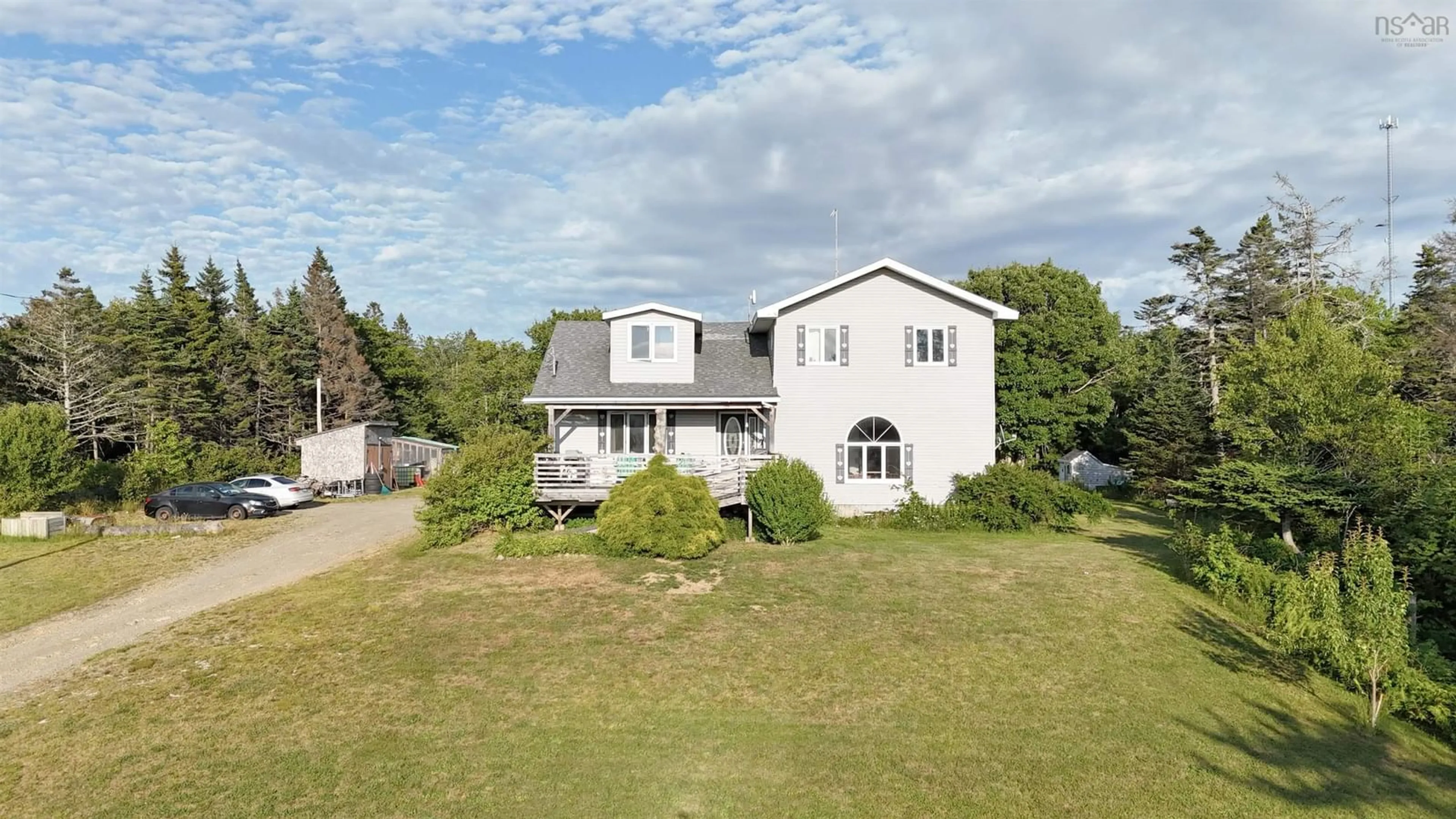 A pic from outside/outdoor area/front of a property/back of a property/a pic from drone, unknown for 180 C Boudreau Rd, Mavillette Nova Scotia B0W 2Z0