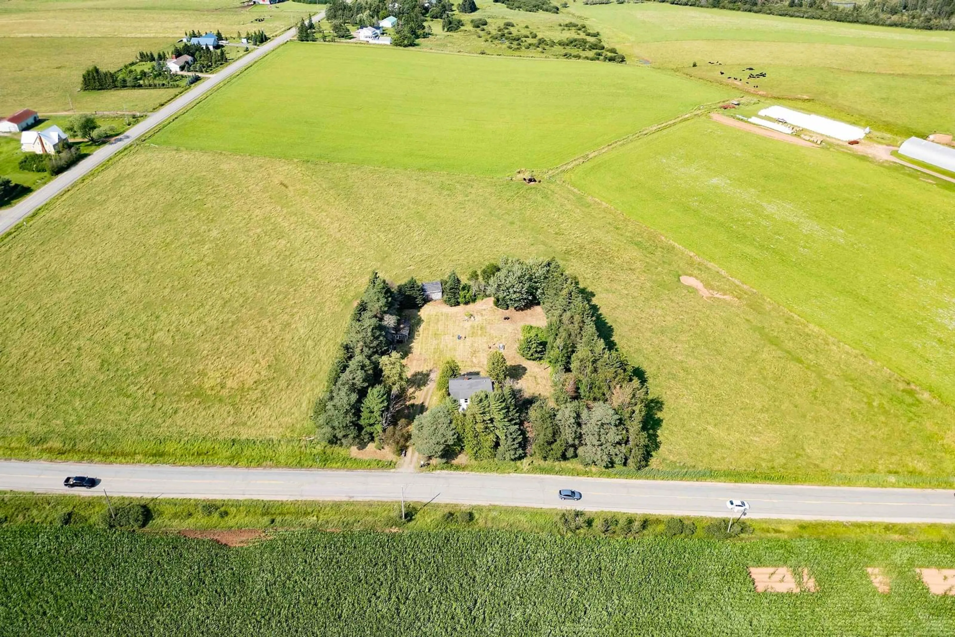A pic from outside/outdoor area/front of a property/back of a property/a pic from drone, unknown for 614 Southampton Rd, Amherst Point Nova Scotia B4H 3Y4