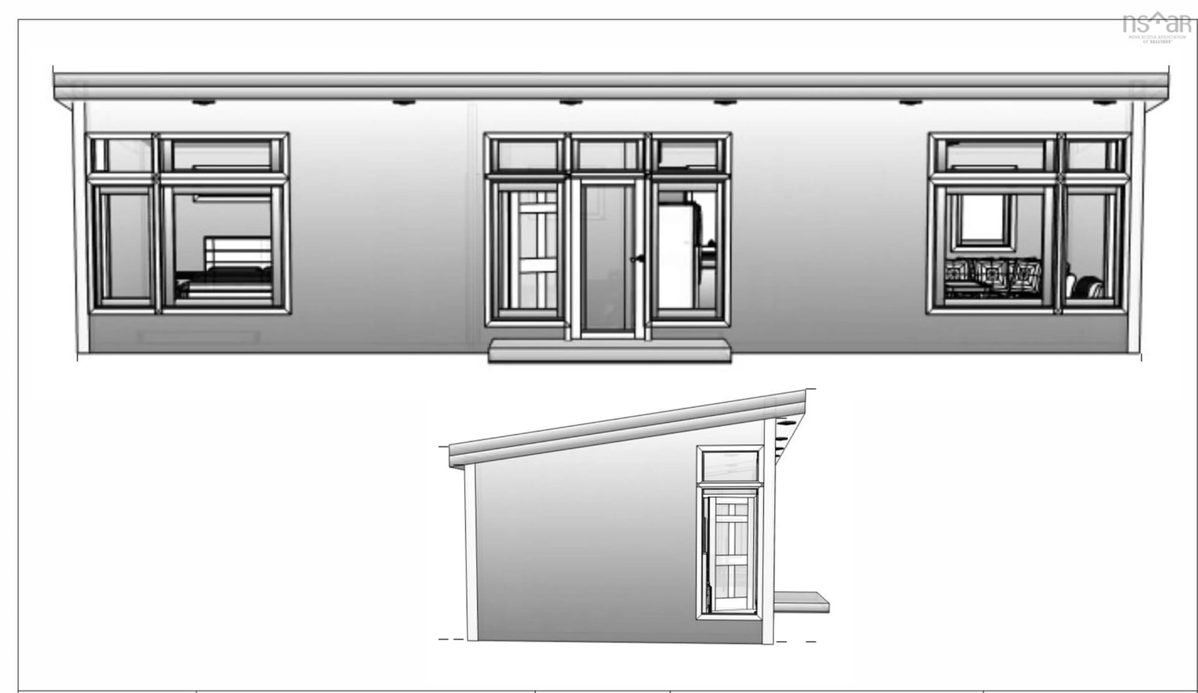 Floor plan for 1Bed1Bath Highway 19, Long Point Nova Scotia B0E 1P0