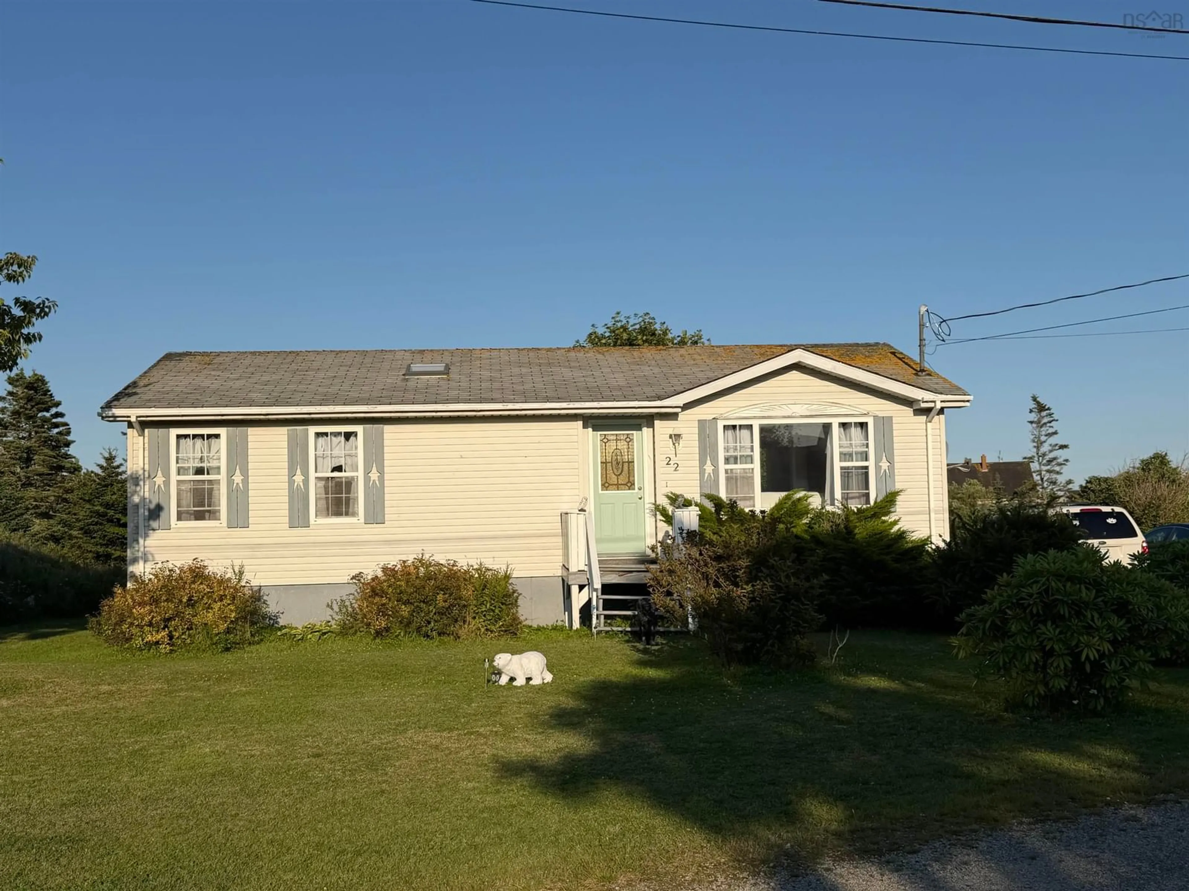 Home with vinyl exterior material, street for 22 Harold St, Clark's Harbour Nova Scotia B0W 1P0