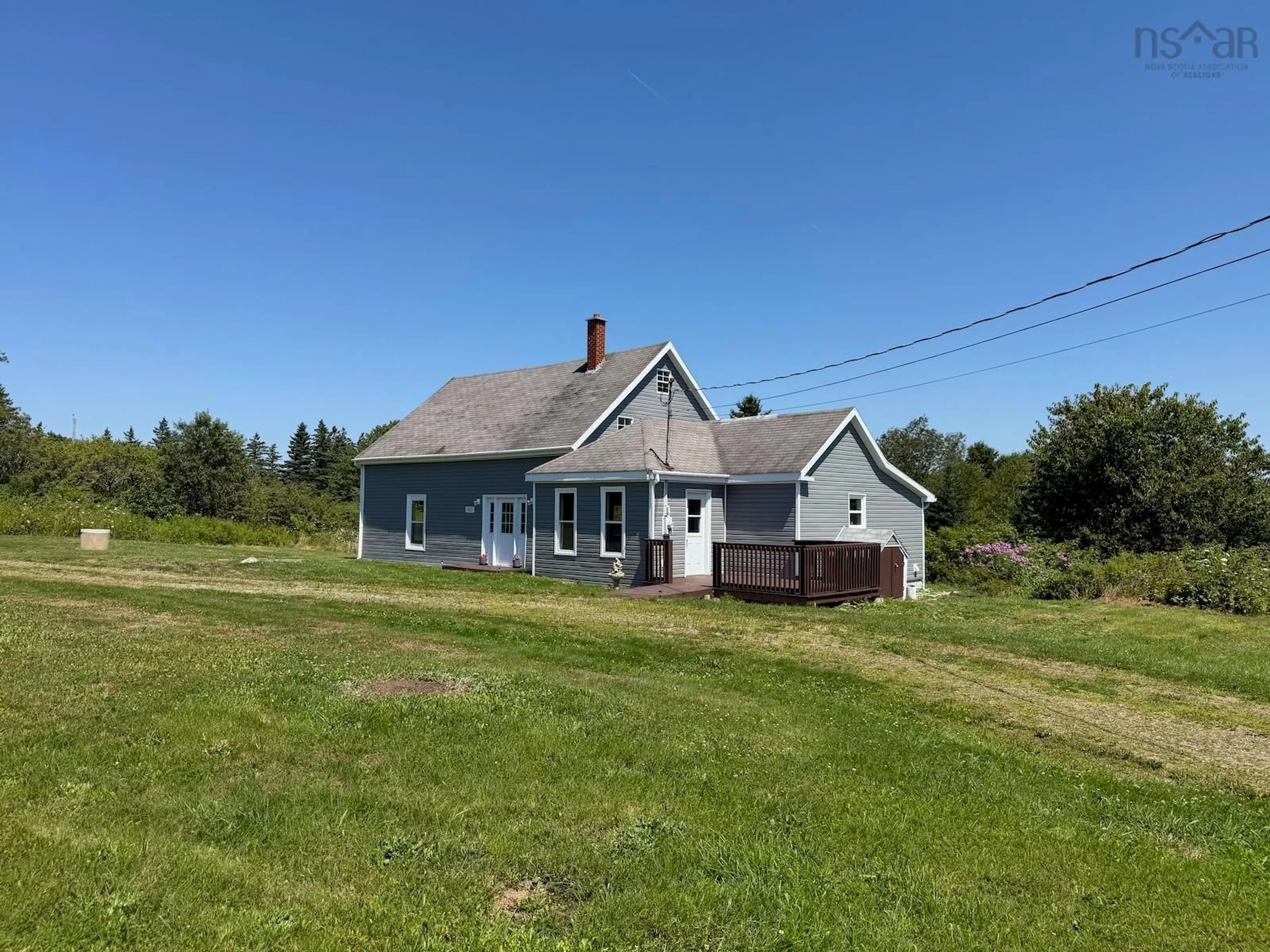 A pic from outside/outdoor area/front of a property/back of a property/a pic from drone, building for 1425 Highway 334 Hwy, Plymouth Nova Scotia B0W 1B0