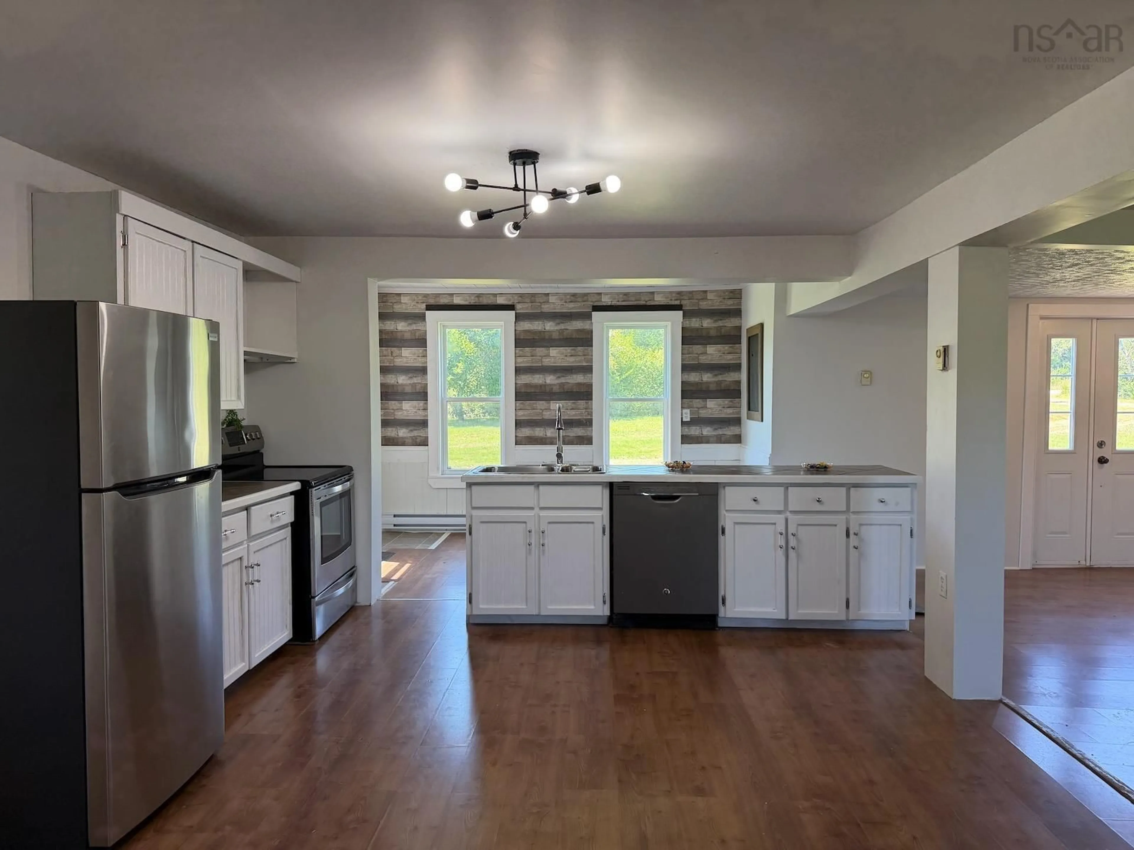 Open concept kitchen, unknown for 1425 Highway 334 Hwy, Plymouth Nova Scotia B0W 1B0