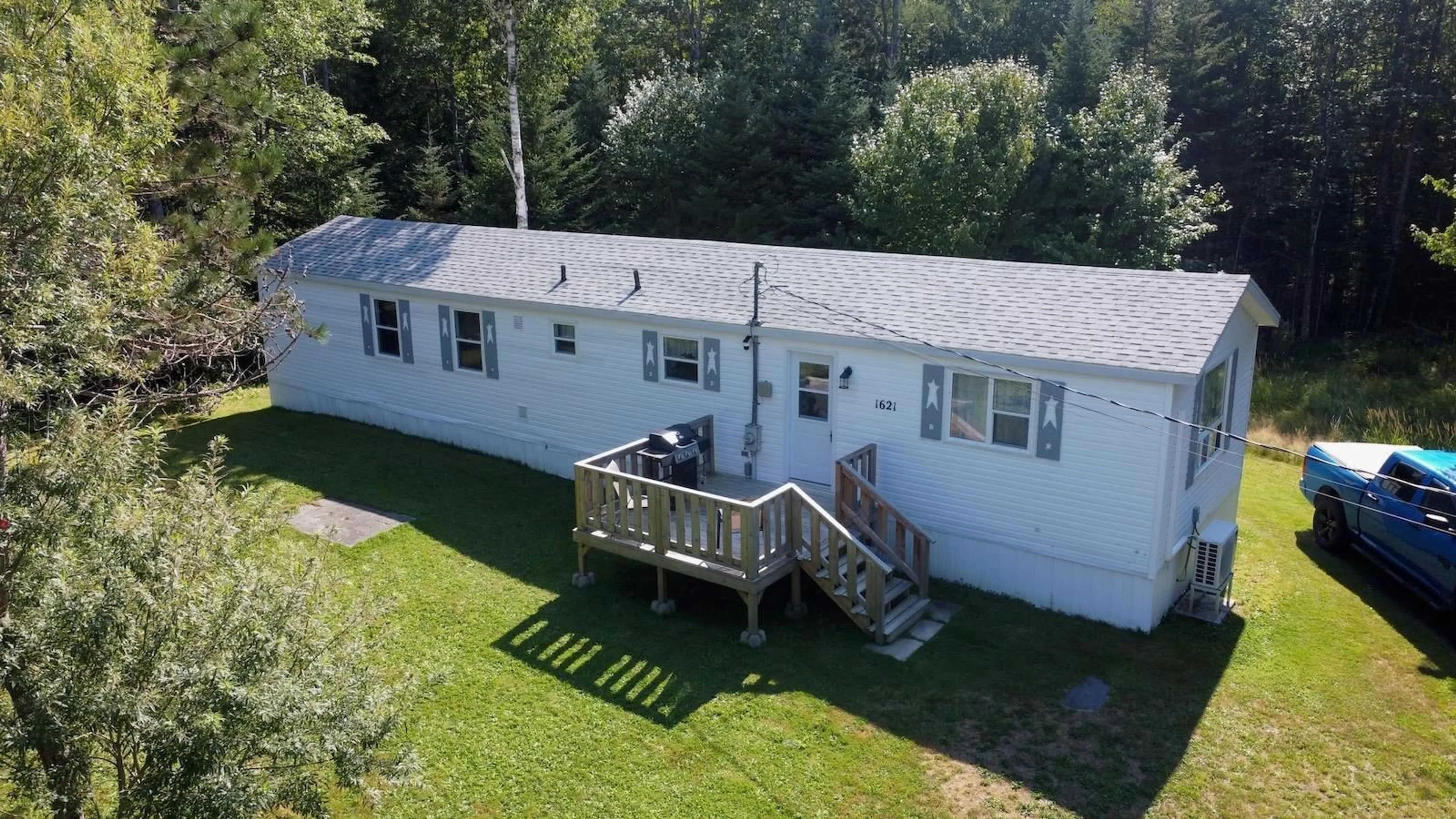 A pic from outside/outdoor area/front of a property/back of a property/a pic from drone, unknown for 1621 Lake George Rd, Lake George Nova Scotia B5A 5L6