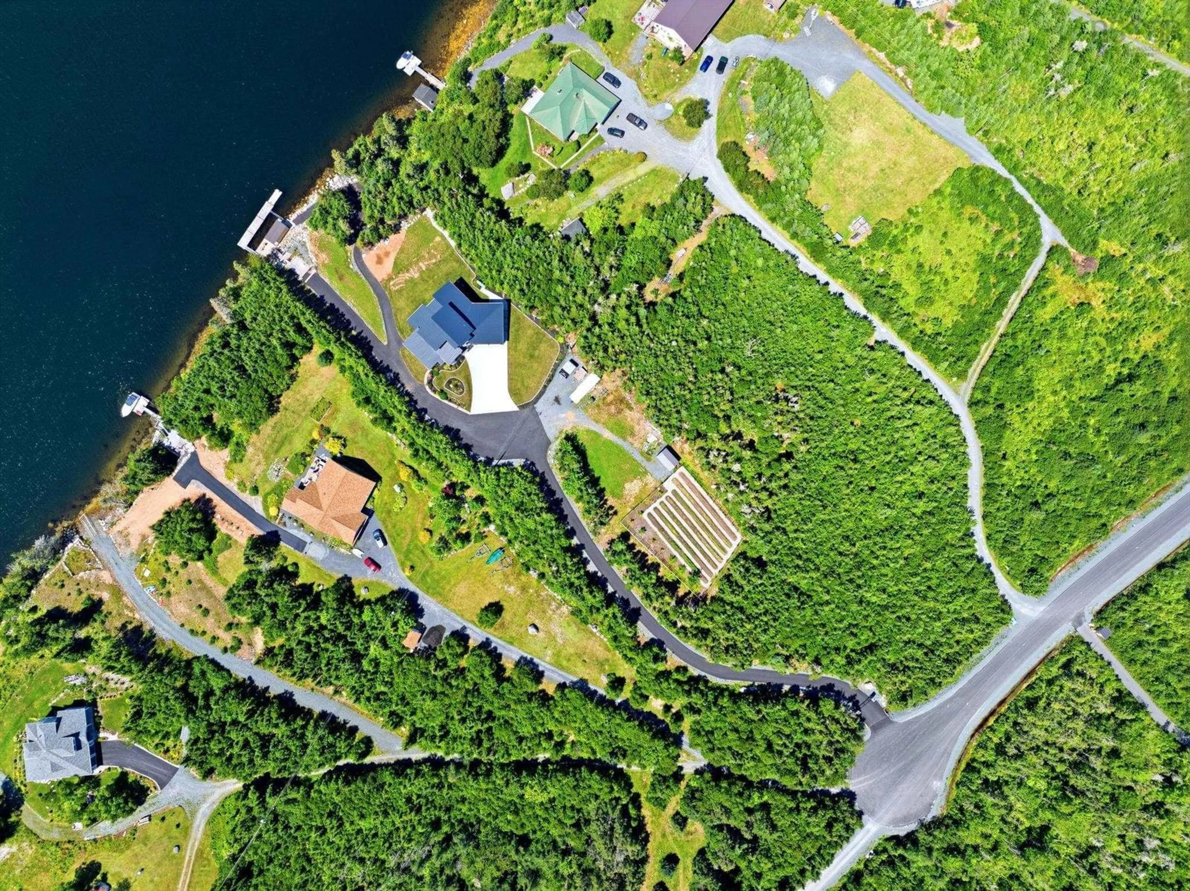 A pic from outside/outdoor area/front of a property/back of a property/a pic from drone, water/lake/river/ocean view for 425 Powers Rd, Whites Lake Nova Scotia B3T 1W6