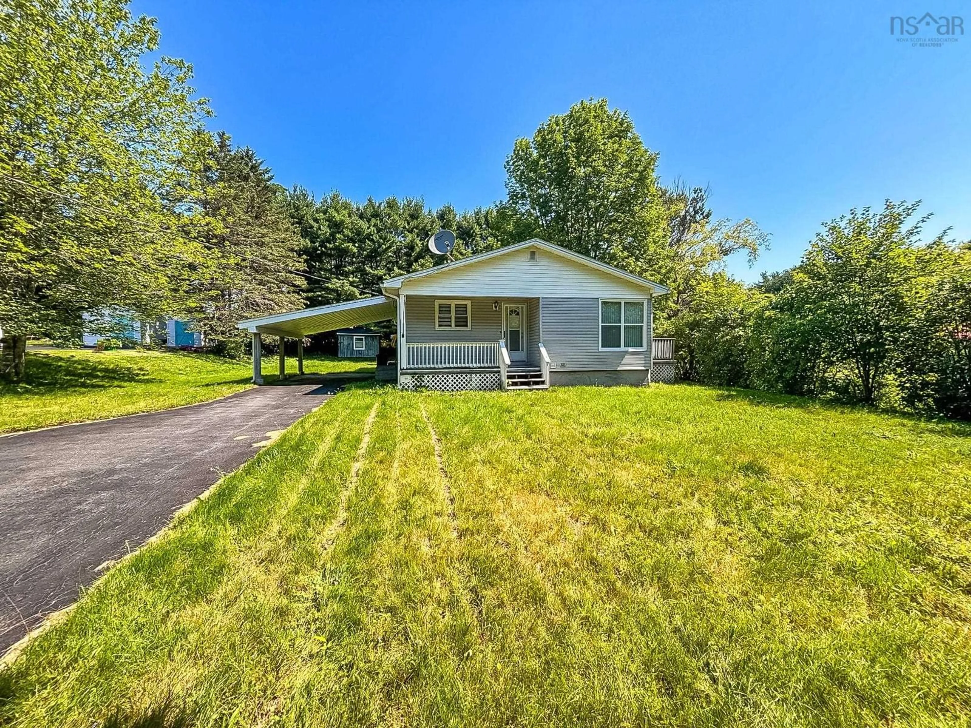 A pic from outside/outdoor area/front of a property/back of a property/a pic from drone, unknown for 460 Oakhill Rd, Oakhill Nova Scotia B4V 0C8