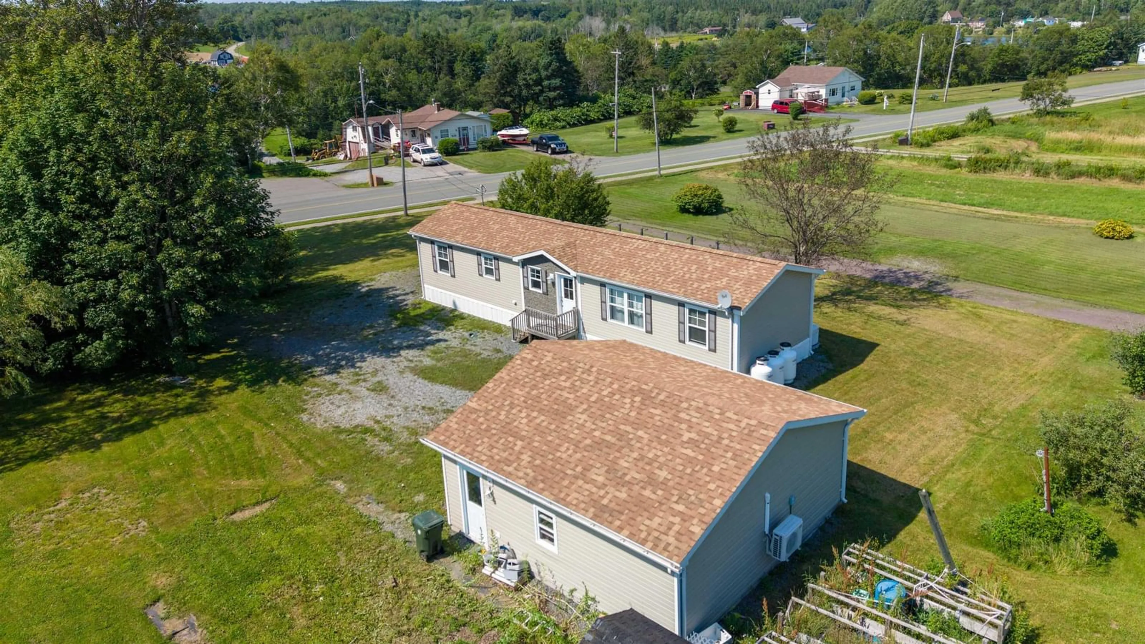 A pic from outside/outdoor area/front of a property/back of a property/a pic from drone, building for 602 Alder Point Rd, Alder Point Nova Scotia B1Y 1A5