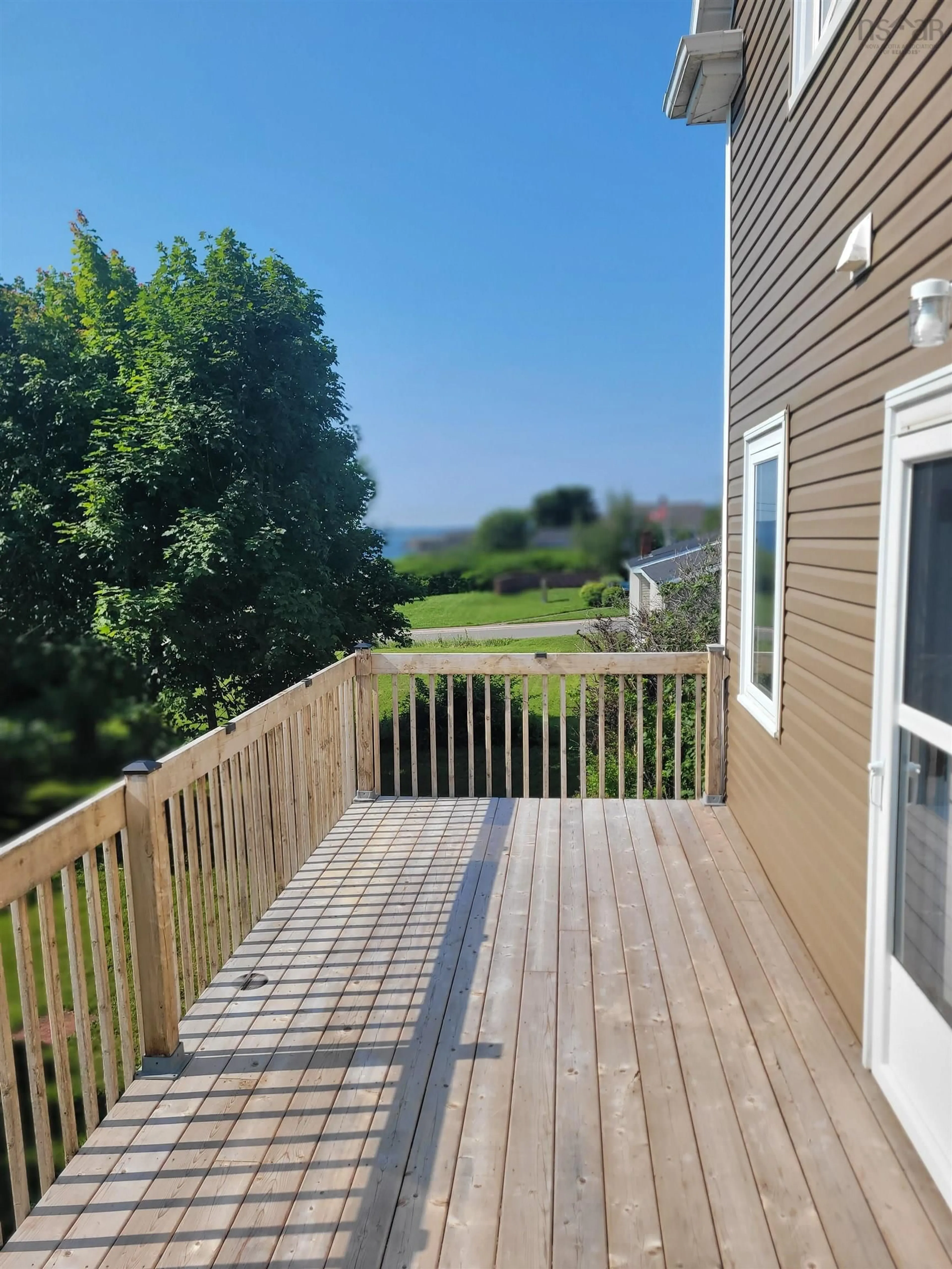 Patio, water/lake/river/ocean view for 2671 Highway 255, Port Morien Nova Scotia B1B 1S7