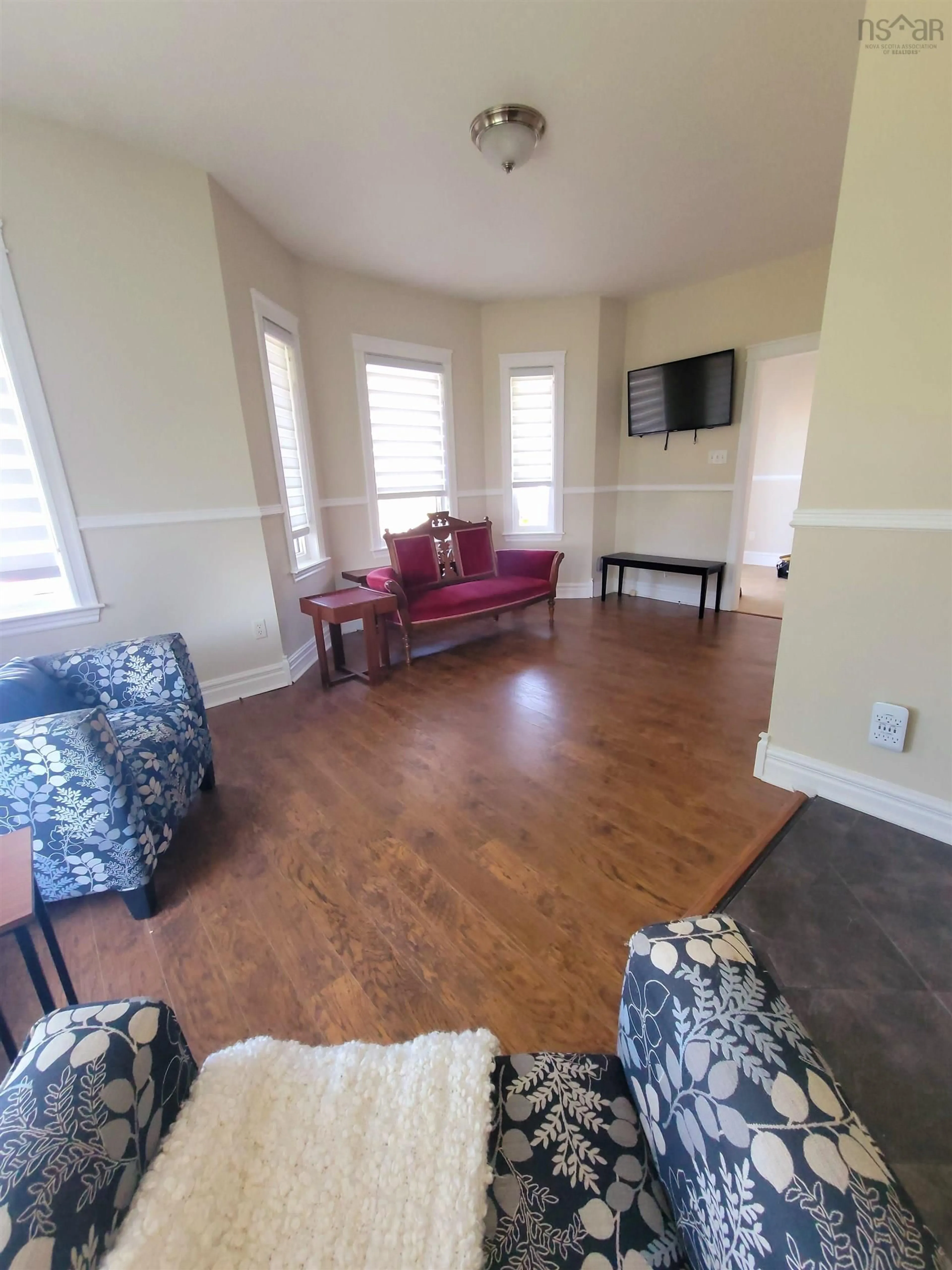 Living room with furniture, unknown for 2671 Highway 255, Port Morien Nova Scotia B1B 1S7