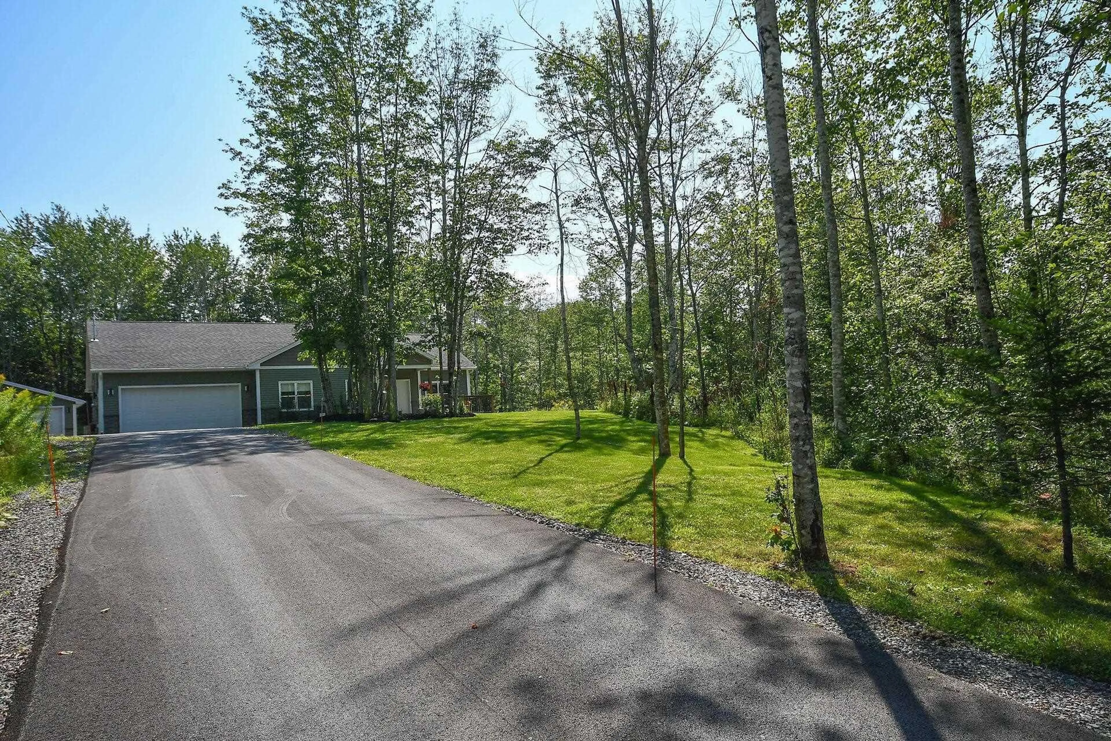 A pic from outside/outdoor area/front of a property/back of a property/a pic from drone, forest/trees view for 44 Fairway Ave, Shubenacadie East Nova Scotia B0N 2H0