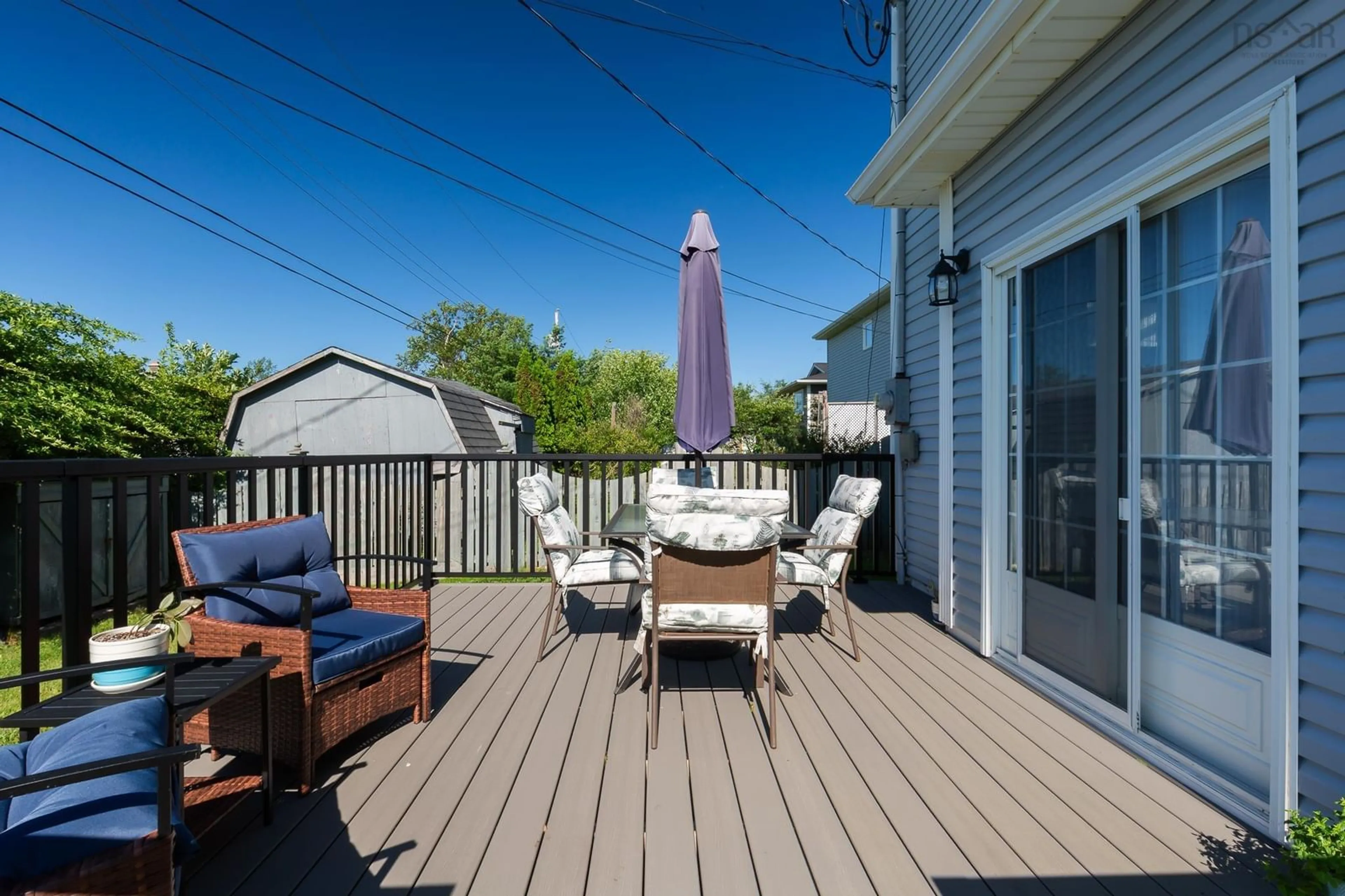 Patio, street for 12 Waye Crt, Port Hawkesbury Nova Scotia B9A 3B5