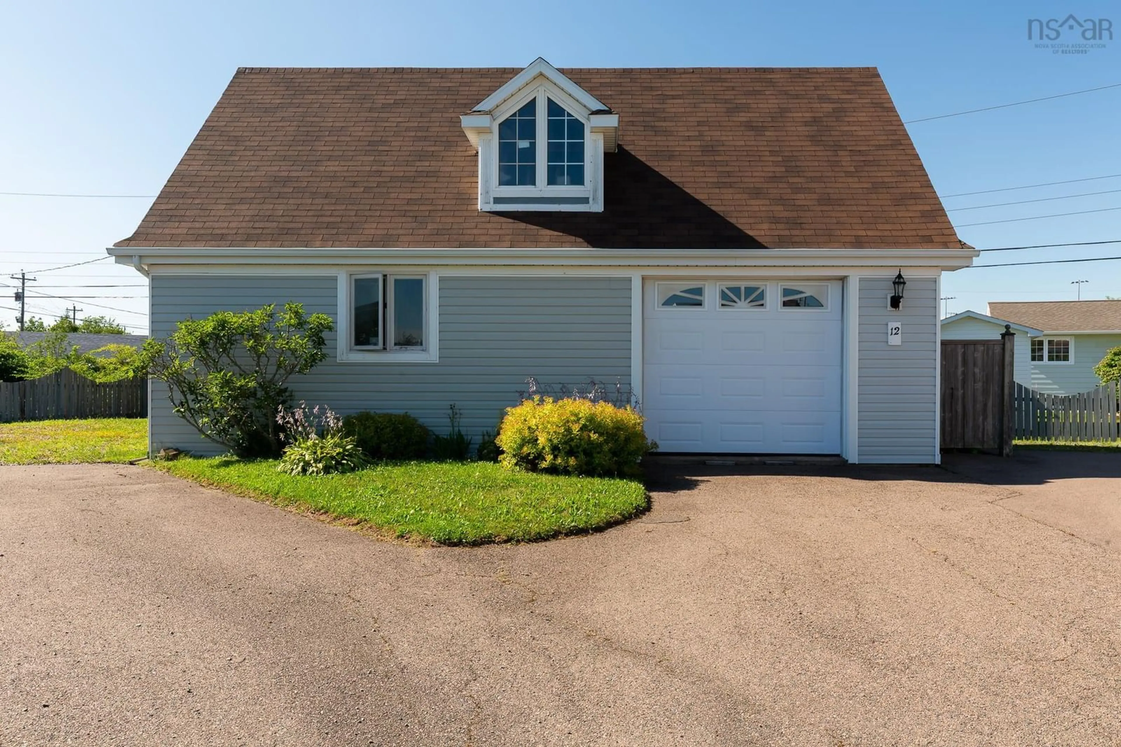Home with vinyl exterior material, street for 12 Waye Crt, Port Hawkesbury Nova Scotia B9A 3B5