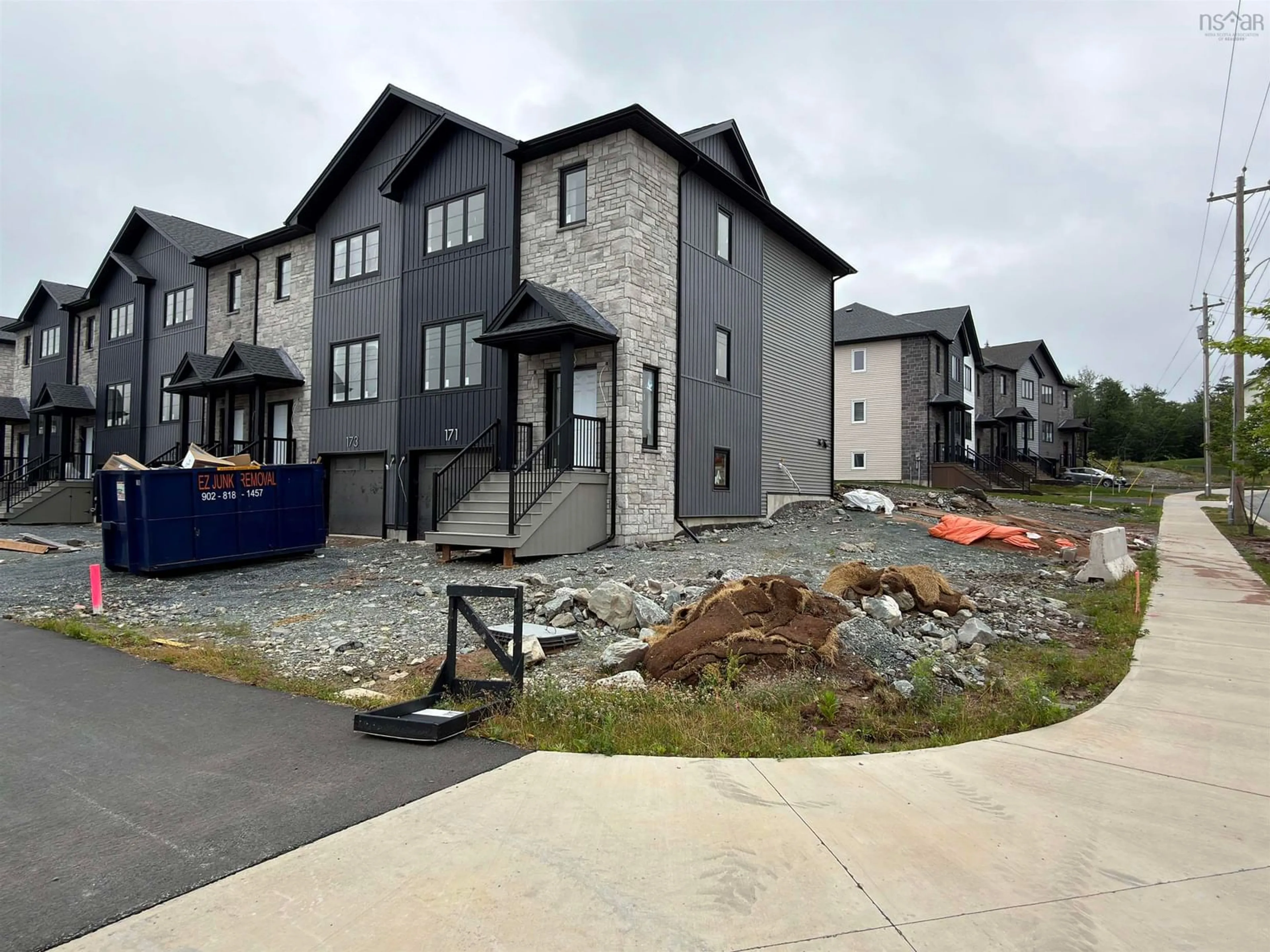 A pic from outside/outdoor area/front of a property/back of a property/a pic from drone, street for 171 Terrastone Ridge #SD07E, Dartmouth Nova Scotia B2X 0C9