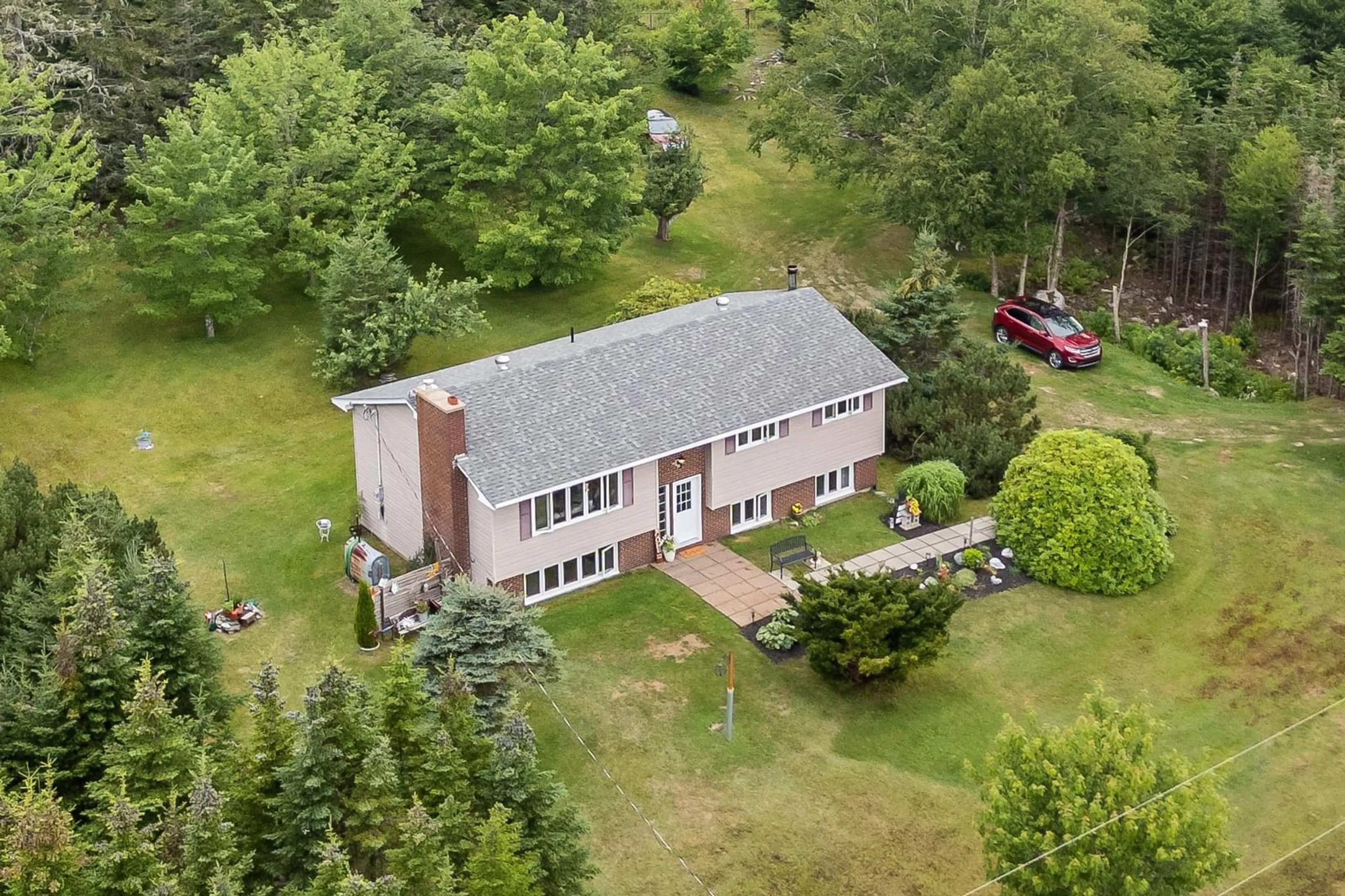A pic from outside/outdoor area/front of a property/back of a property/a pic from drone, building for 62 Murphys Rd, Murphy Cove Nova Scotia B0J 3H0
