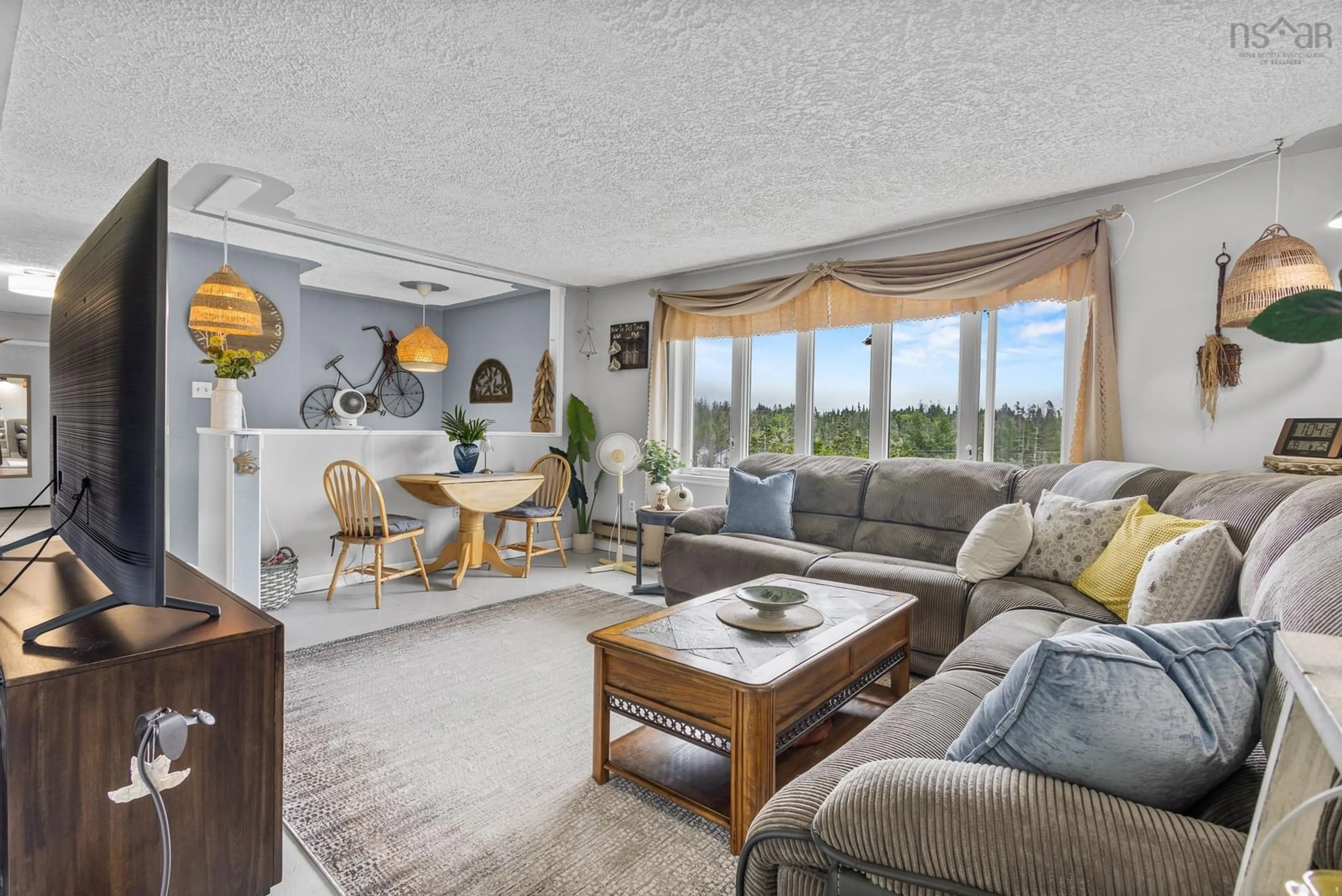 Living room with furniture, unknown for 62 Murphys Rd, Murphy Cove Nova Scotia B0J 3H0