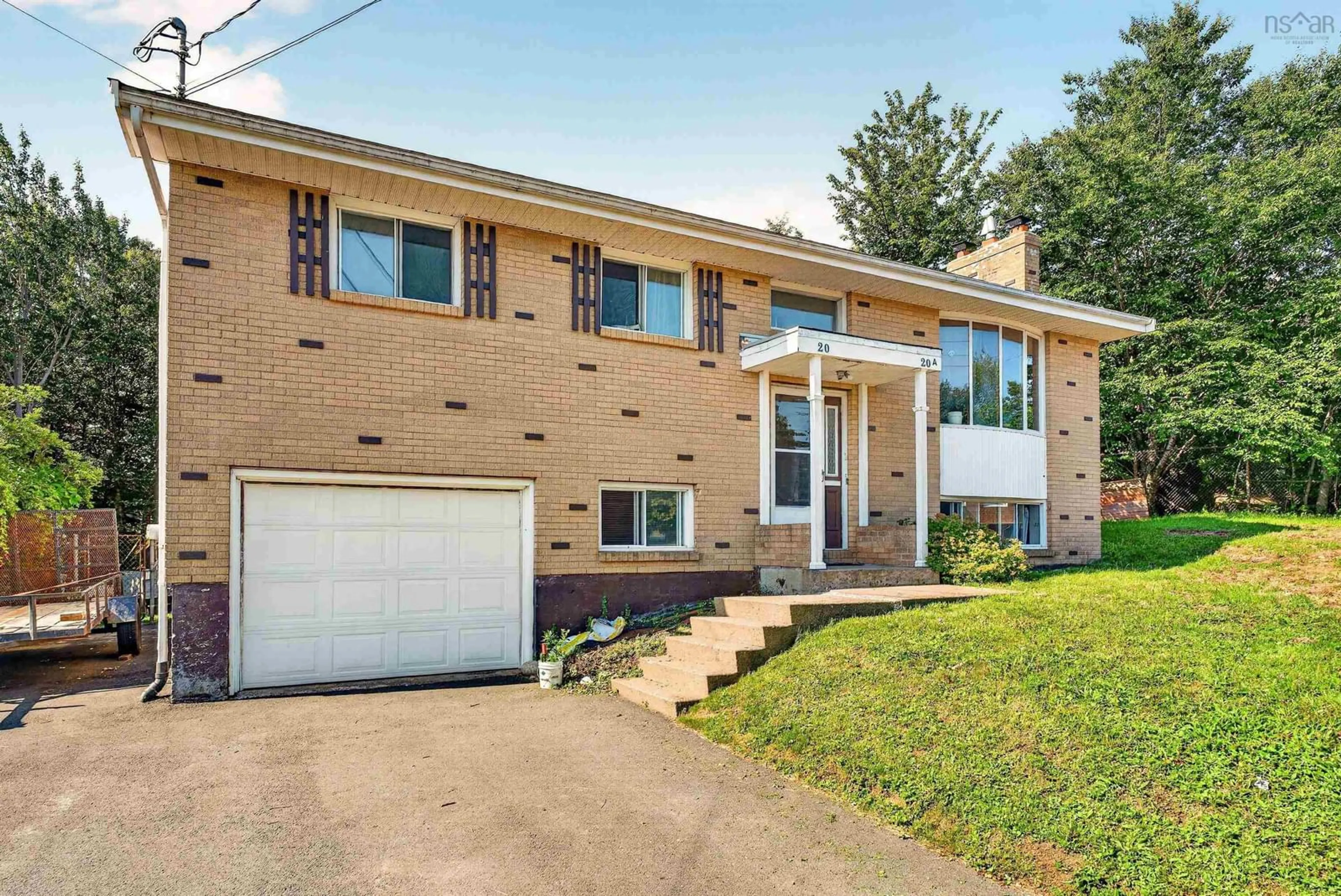 Home with brick exterior material, street for 20 Apollo Crt, Halifax Nova Scotia B3M 1H1