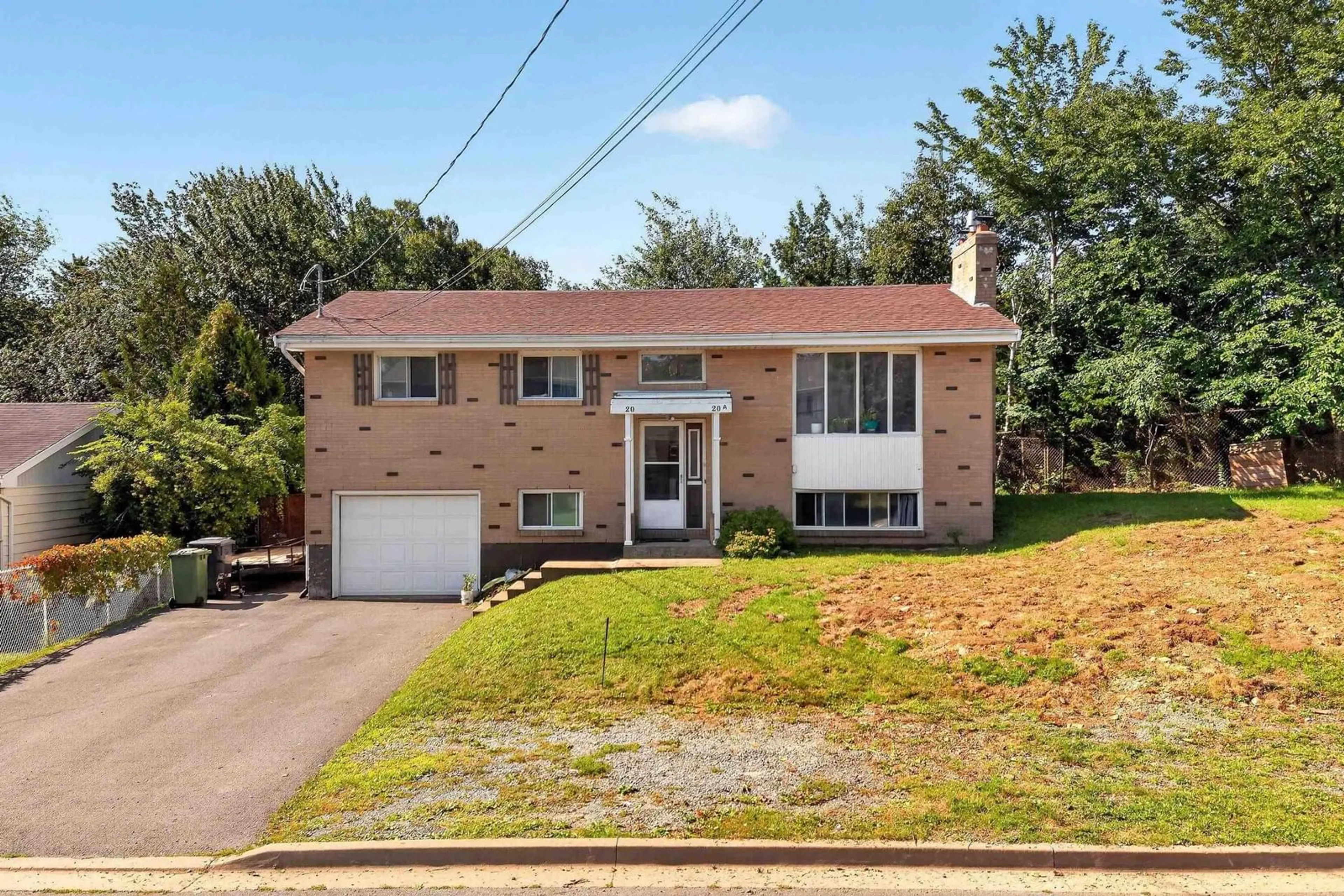 Home with brick exterior material, street for 20 Apollo Crt, Halifax Nova Scotia B3M 1H1