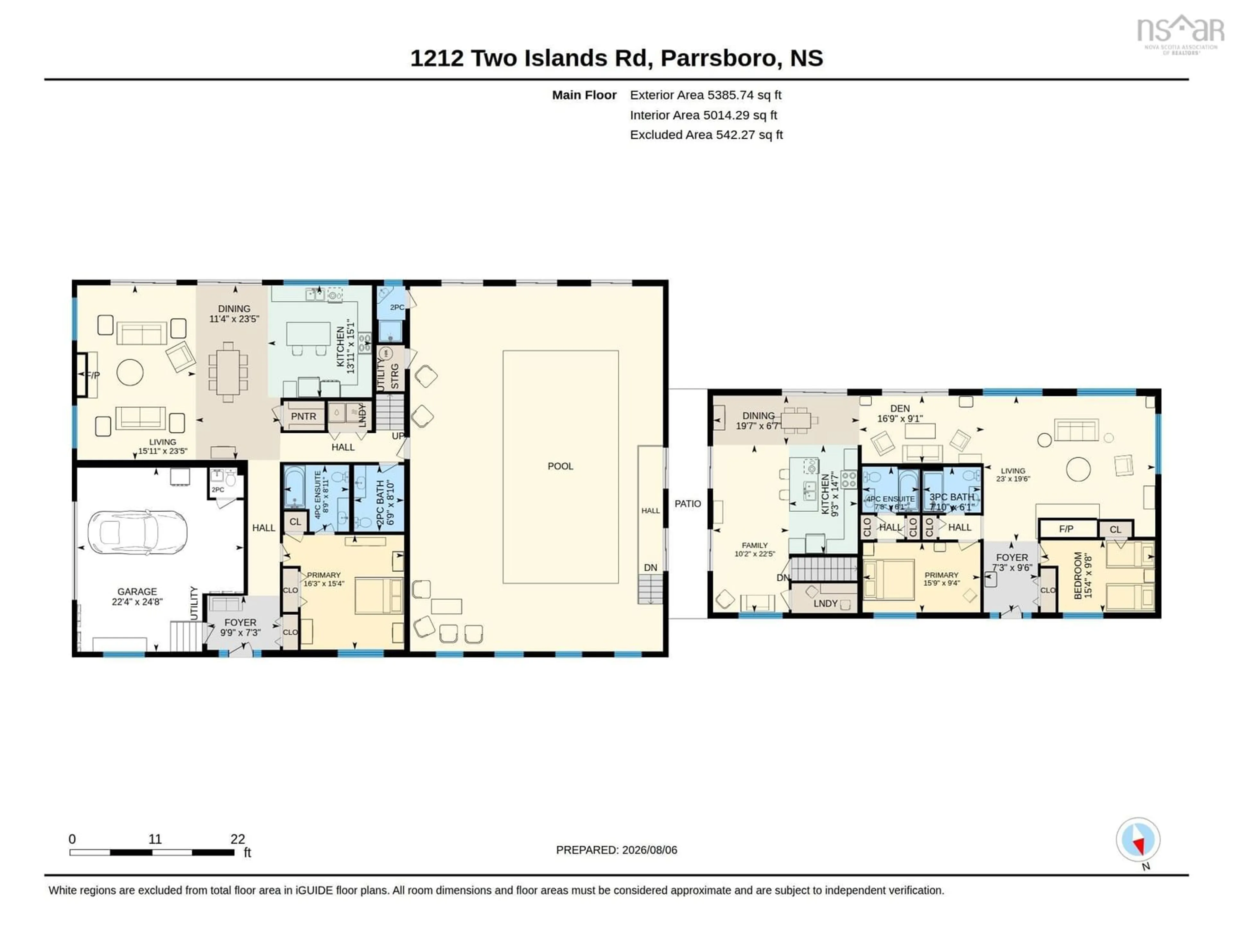 Floor plan for 1212 Two Islands Rd, Greenhill Nova Scotia B0M 1S0